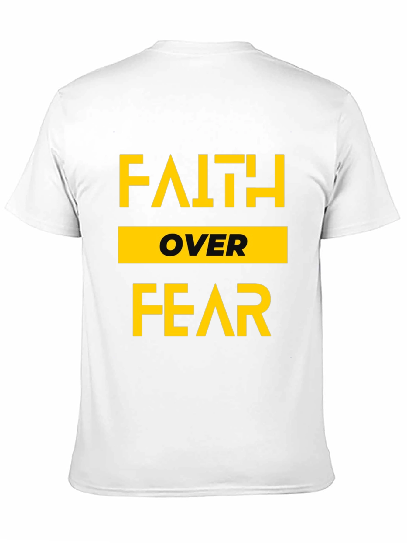 Faith Over Fear Graphic Tee - Inspirational T-Shirt