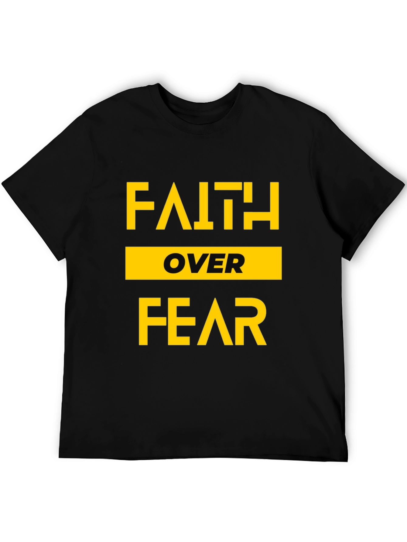 Faith Over Fear Graphic Tee - Inspirational T-Shirt