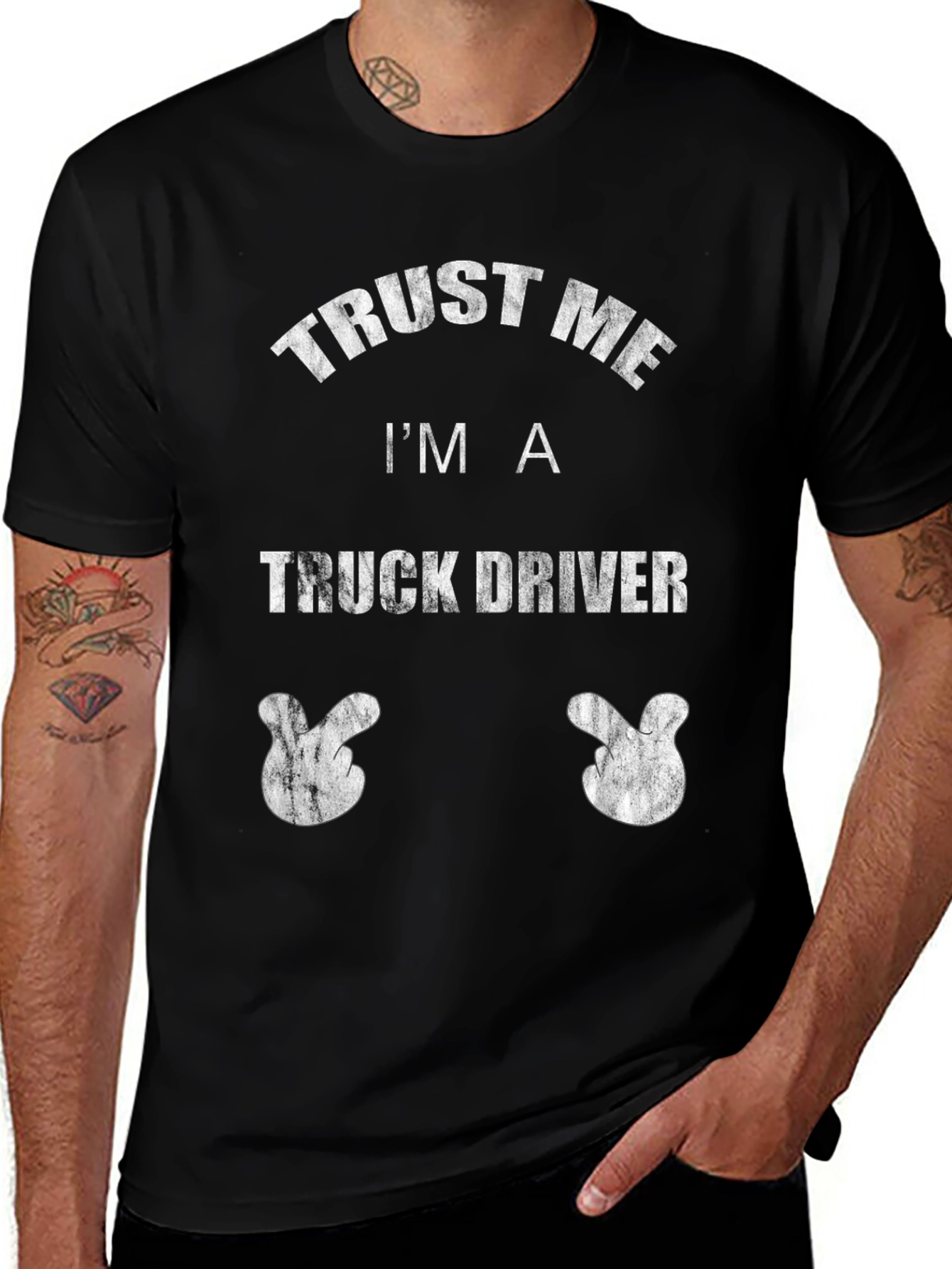 Trust Me Im A Truck Driver Graphic T-Shirt