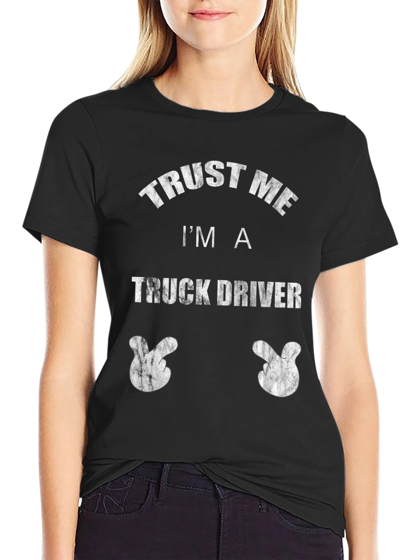 Trust Me Im A Truck Driver Graphic T-Shirt