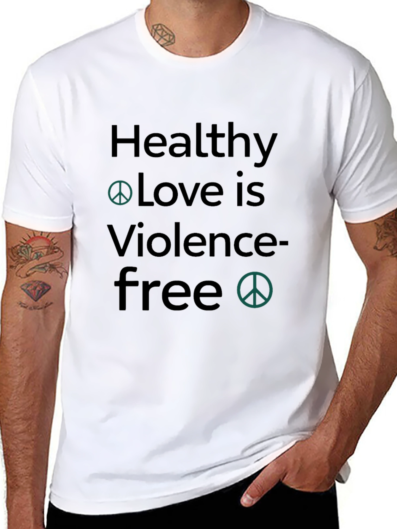 Healthy Love Violence-Free Graphic Tee