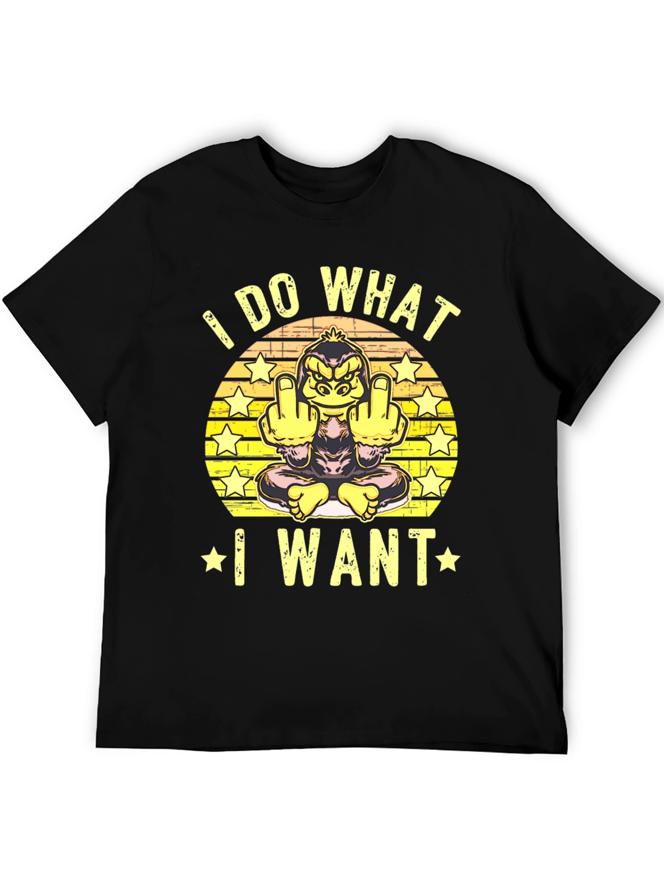 I Do What I Want Monkey T-Shirt
