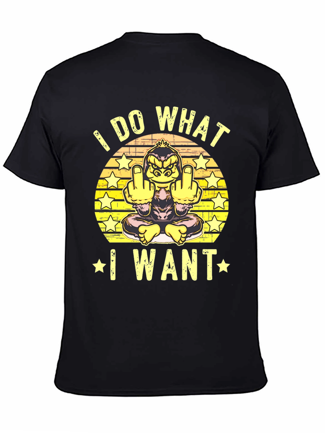 I Do What I Want Monkey T-Shirt