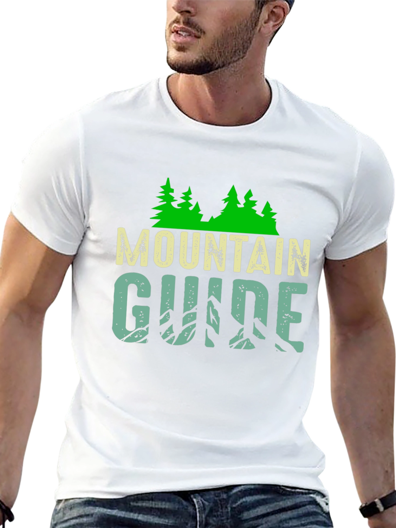 Mountain Guide Graphic Tee - Hiking Adventure Shirt
