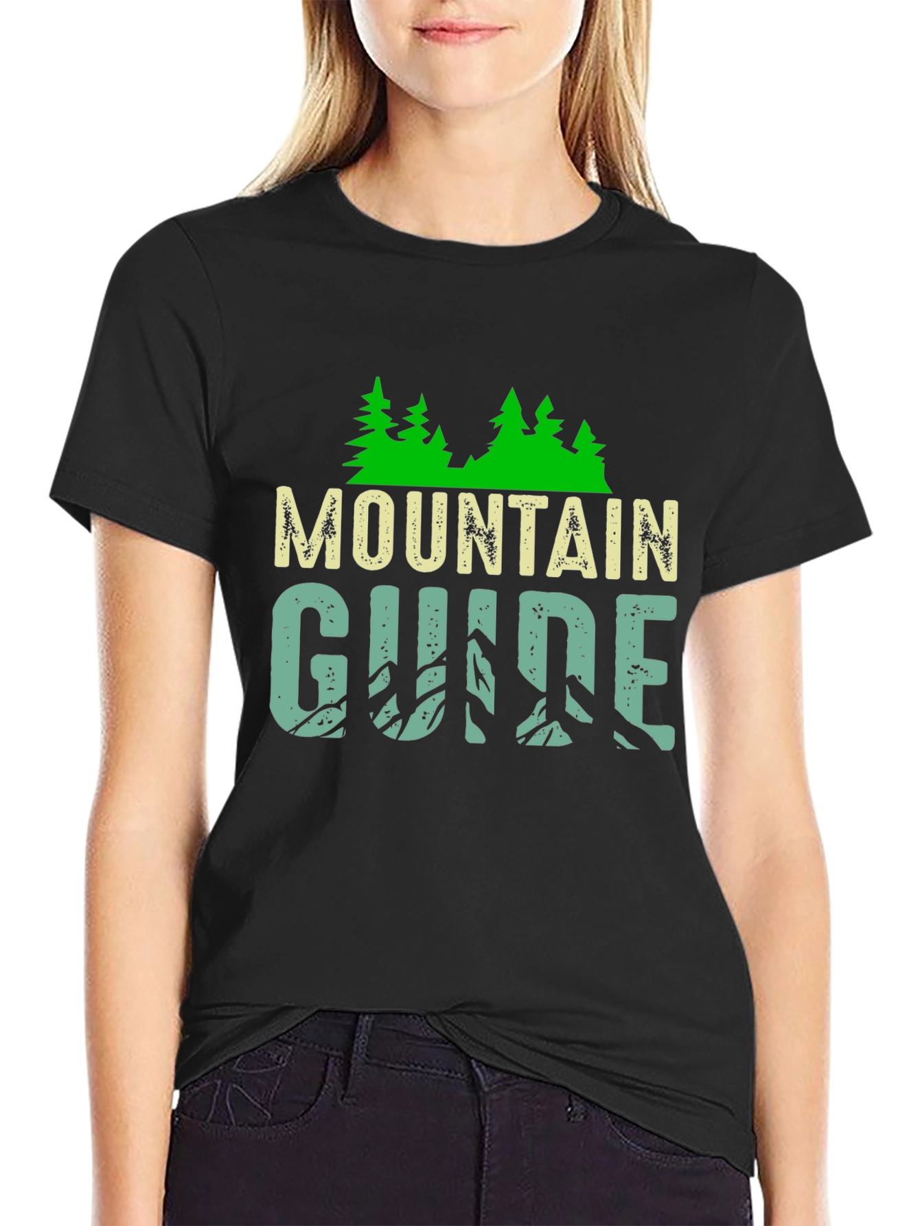 Mountain Guide Graphic Tee - Hiking Adventure Shirt