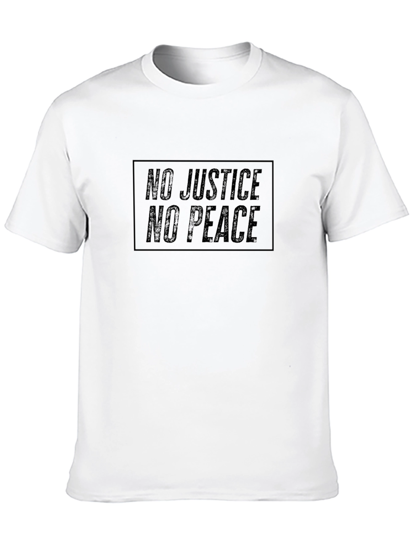 No Justice No Peace Black T-Shirt