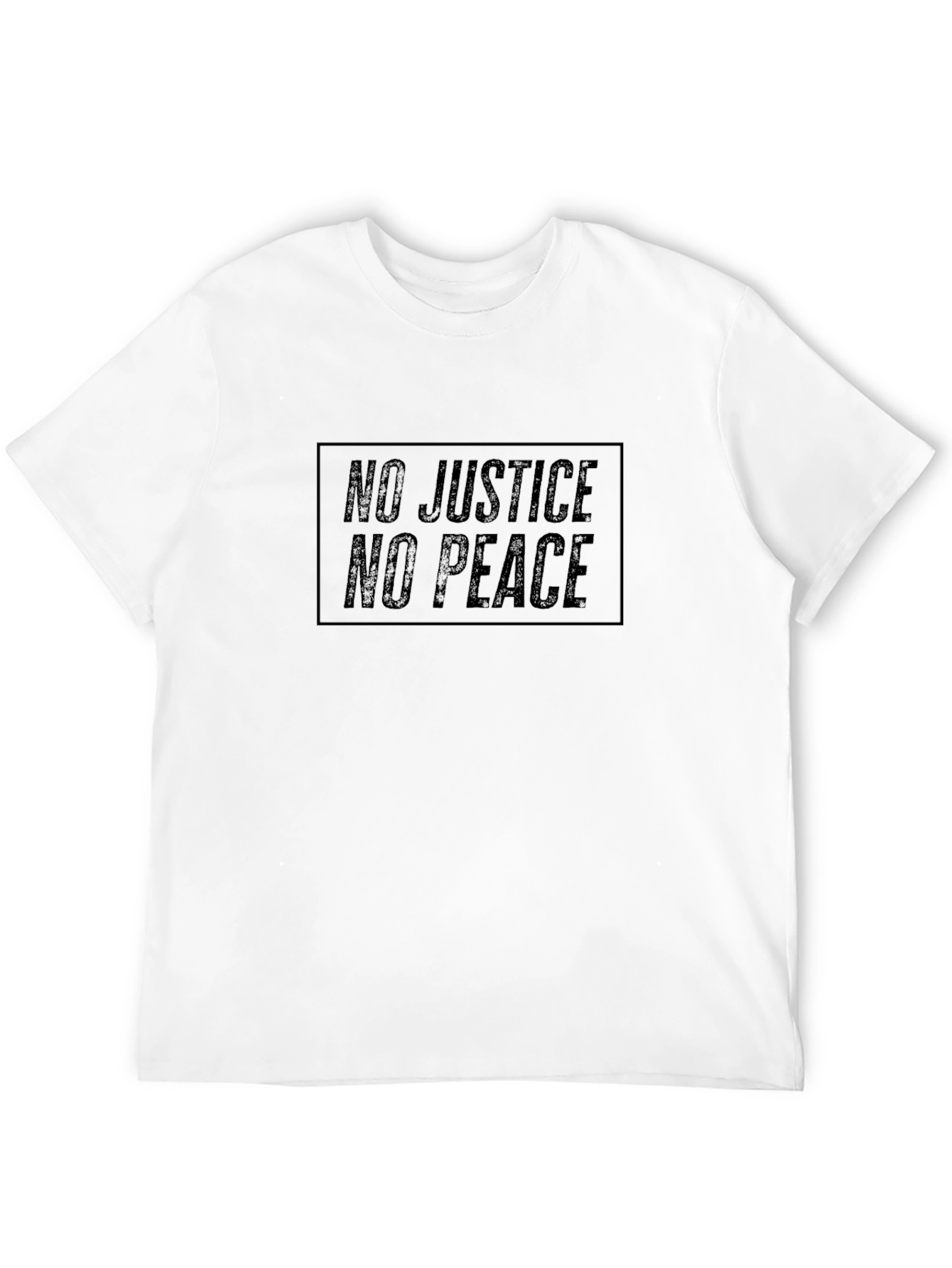 No Justice No Peace Black T-Shirt