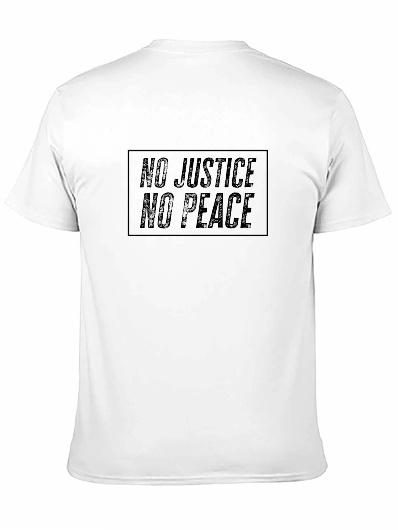 No Justice No Peace Black T-Shirt