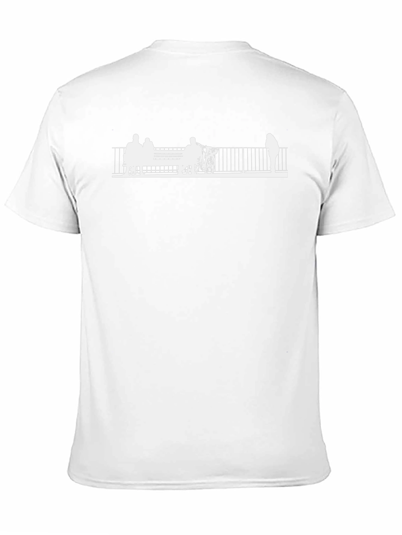 Silhouette Scene Black T-Shirt