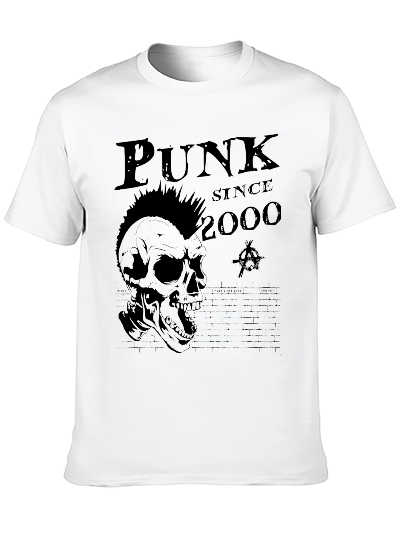 Punk Since 2000 Skull Graphic Tee