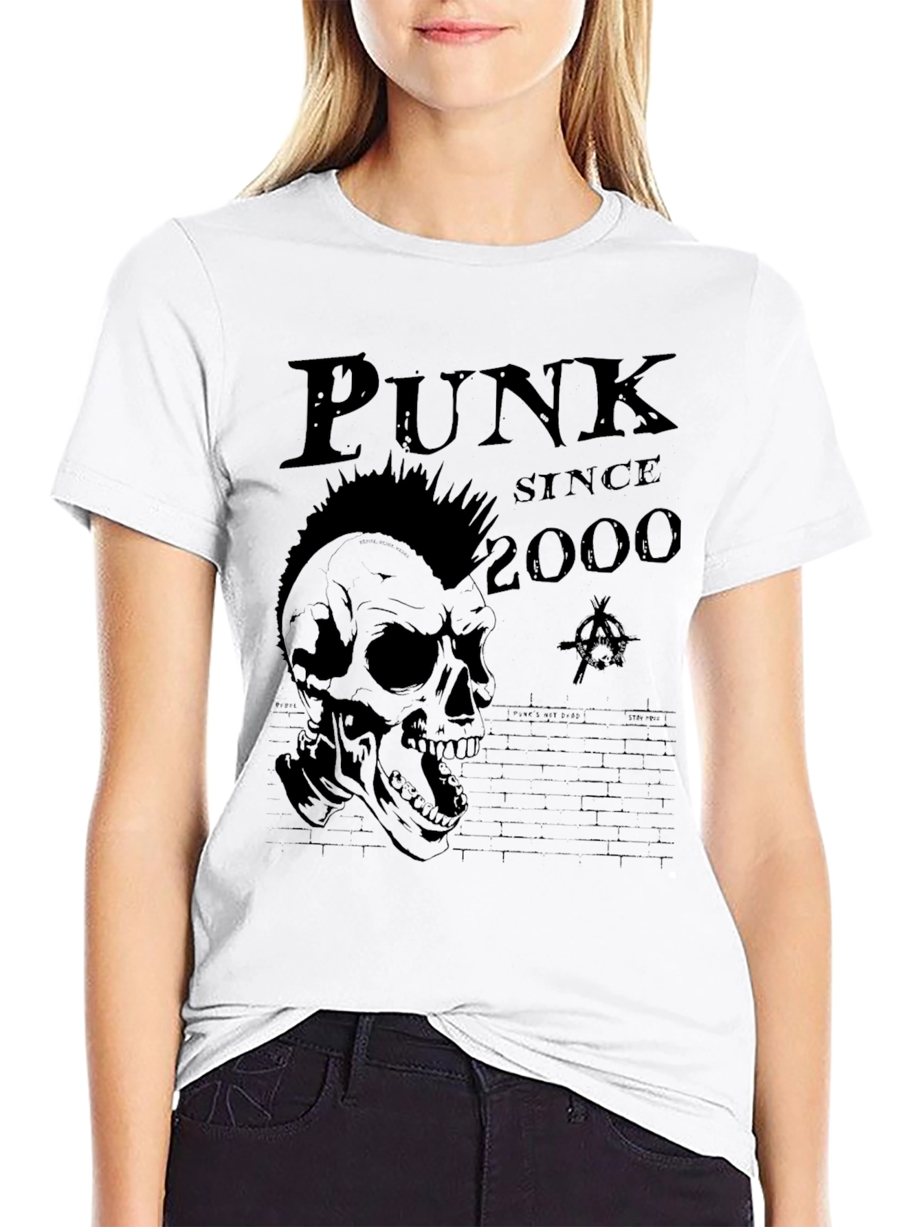 Punk Since 2000 Skull Graphic Tee