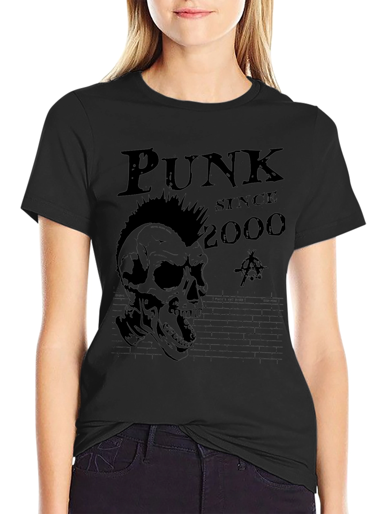 Punk Since 2000 Skull Graphic Tee