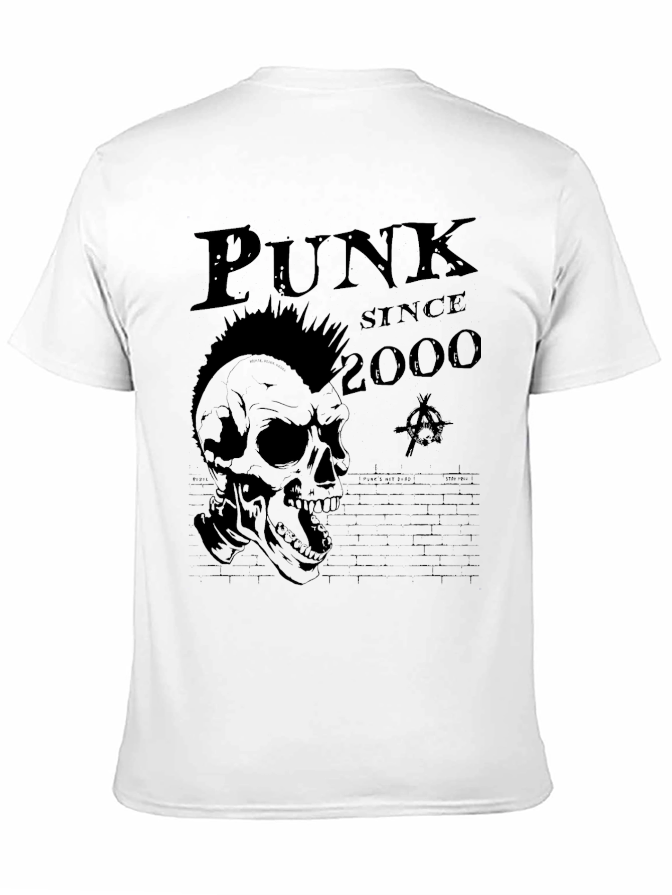 Punk Since 2000 Skull Graphic Tee