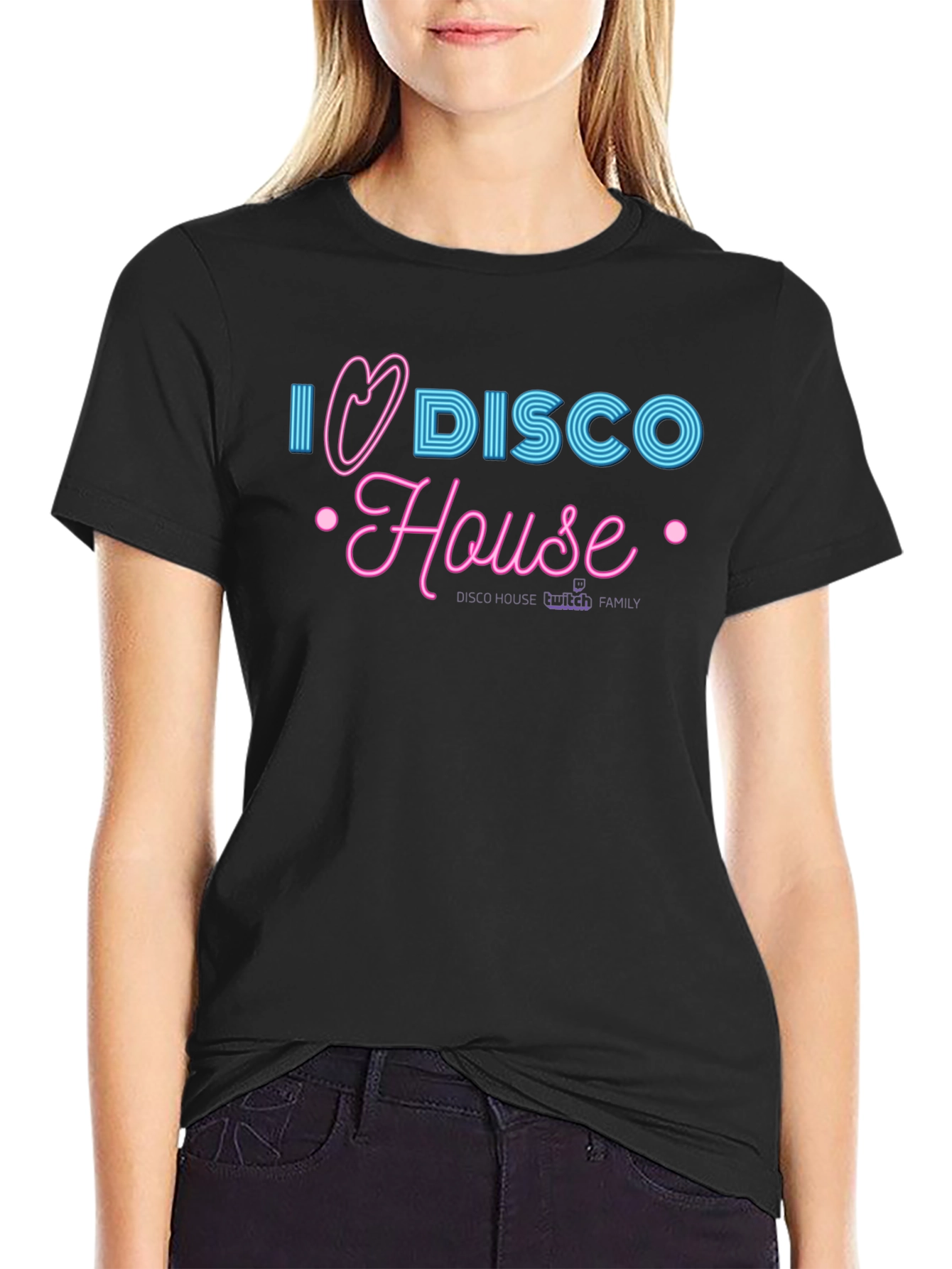 I Heart Disco House T-Shirt - Twitch Family