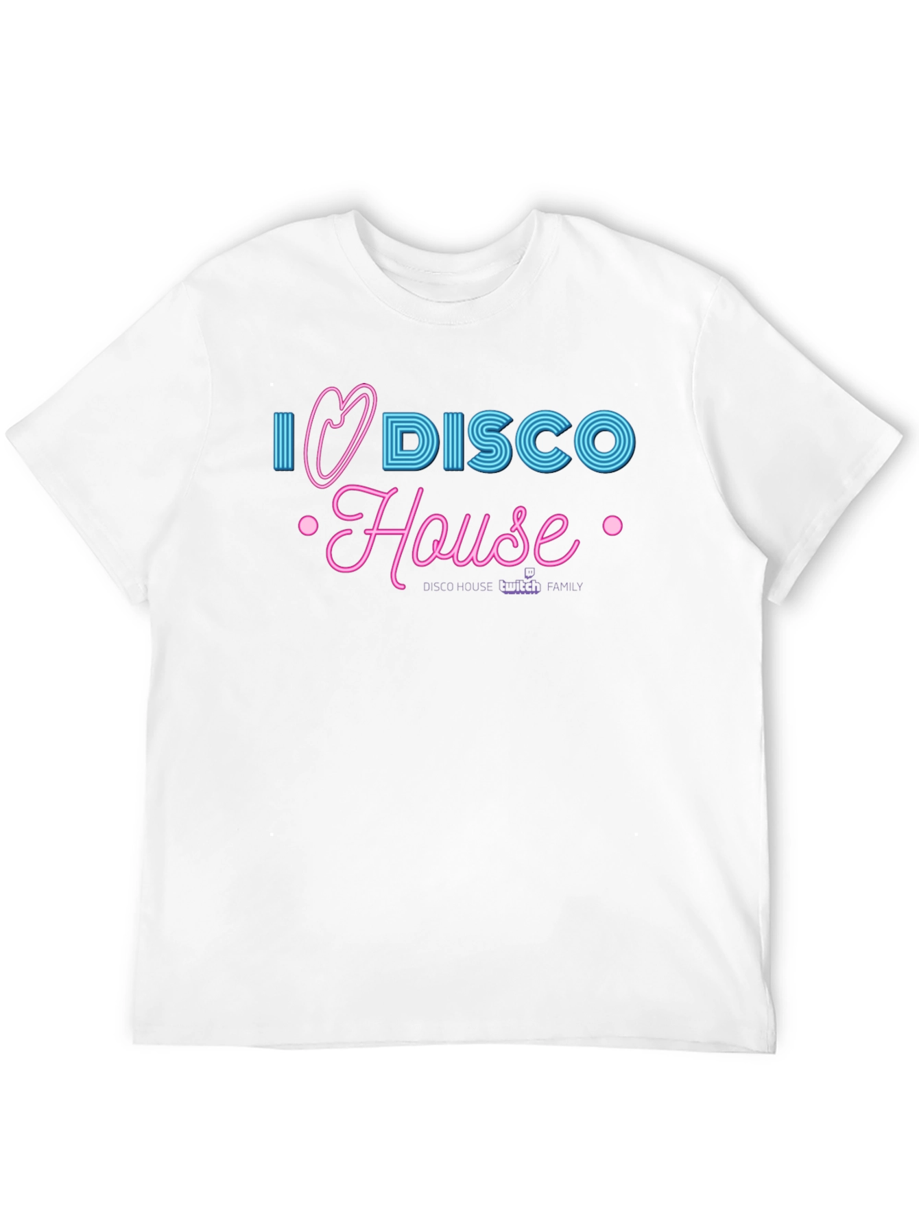I Heart Disco House T-Shirt - Twitch Family