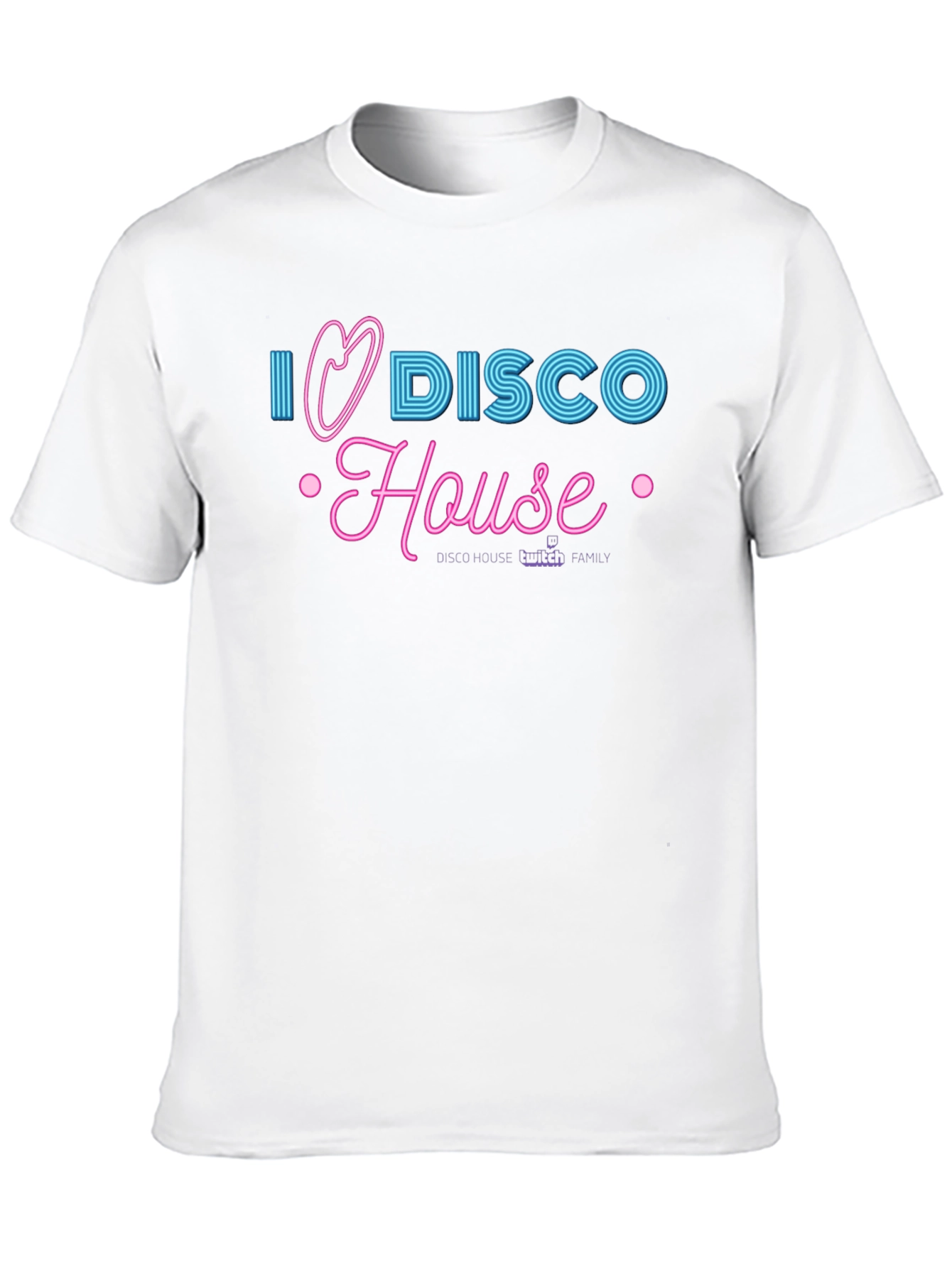 I Heart Disco House T-Shirt - Twitch Family