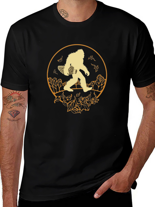 Bigfoot Morel Mushroom Hunting T-Shirt