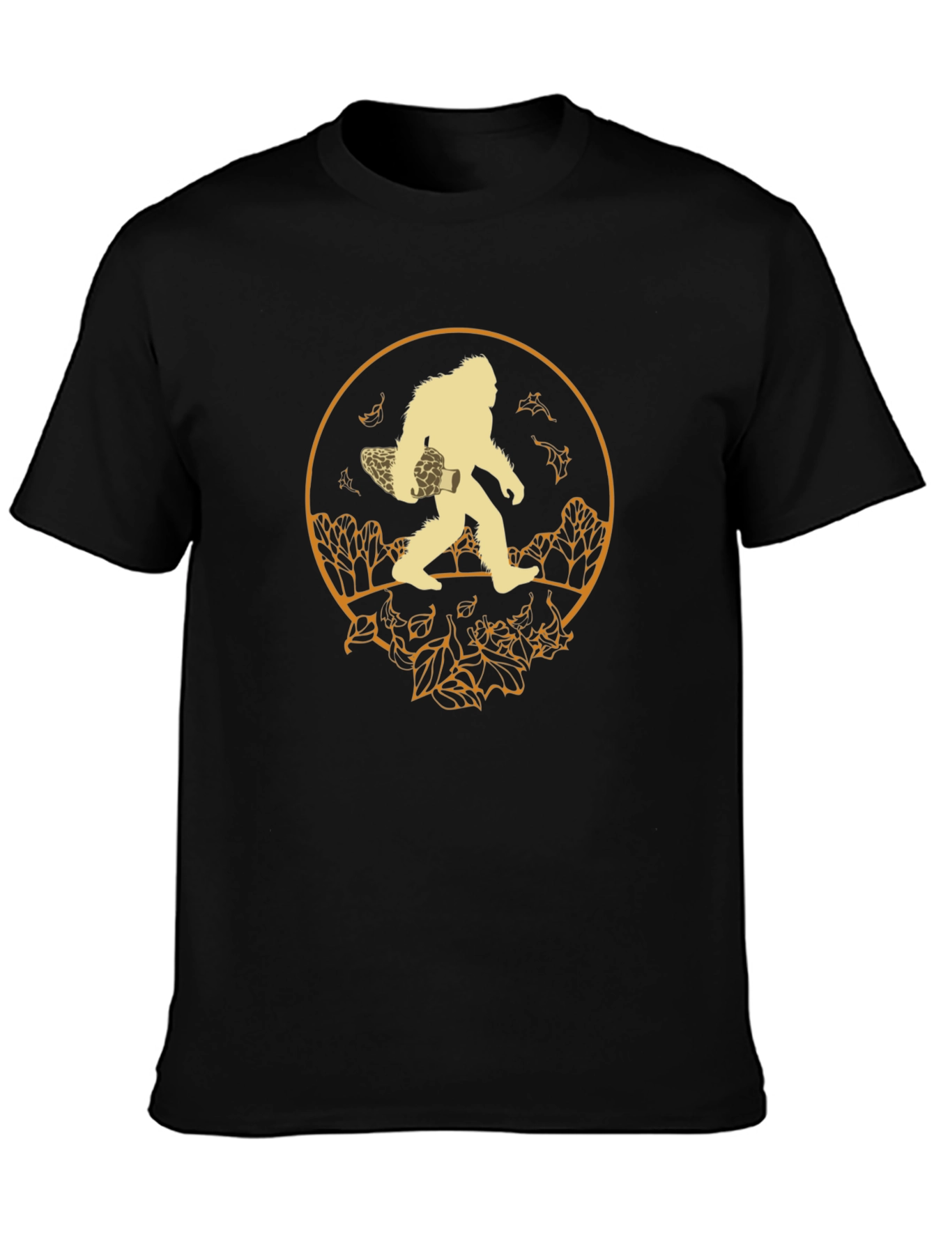 Bigfoot Morel Mushroom Hunting T-Shirt