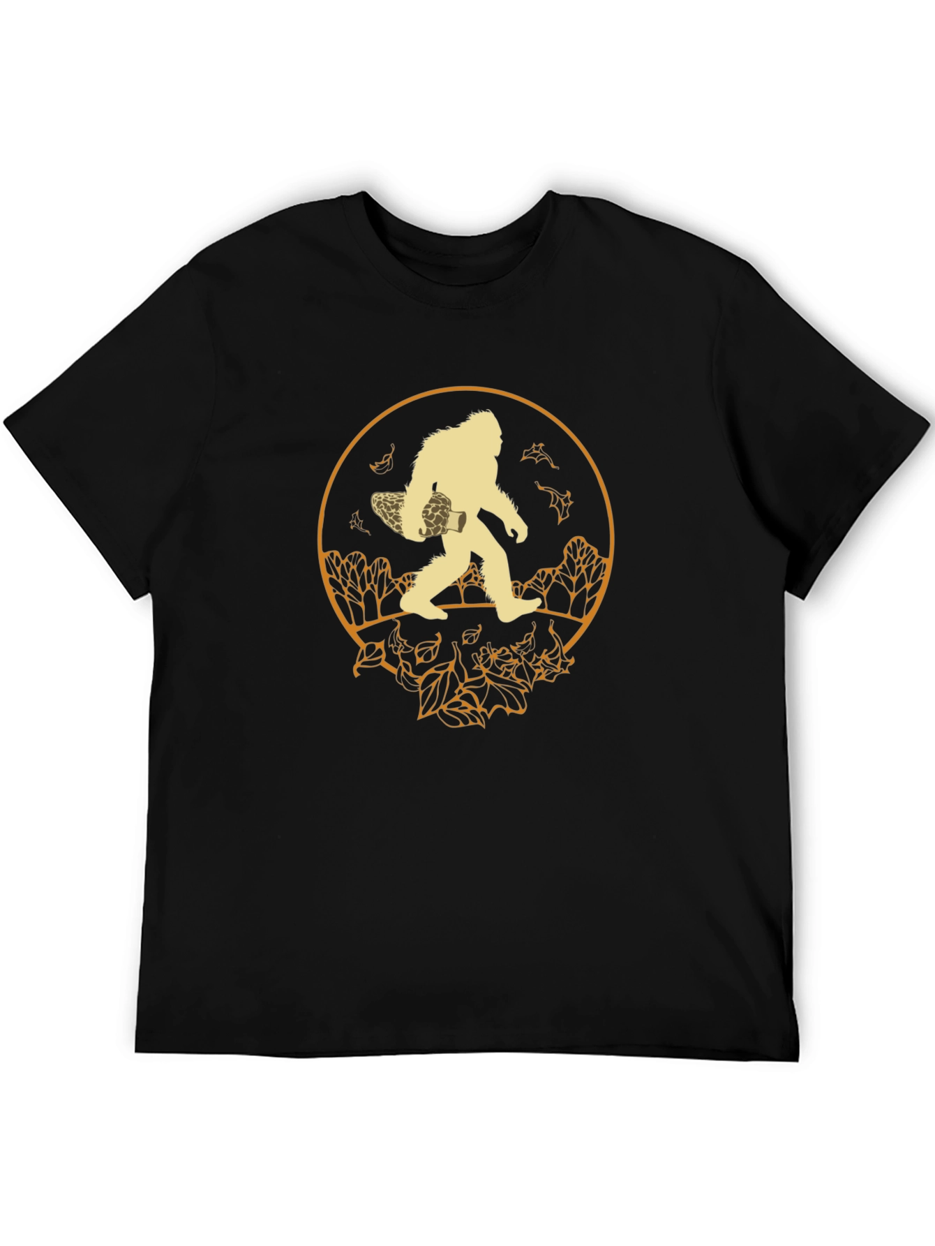 Bigfoot Morel Mushroom Hunting T-Shirt