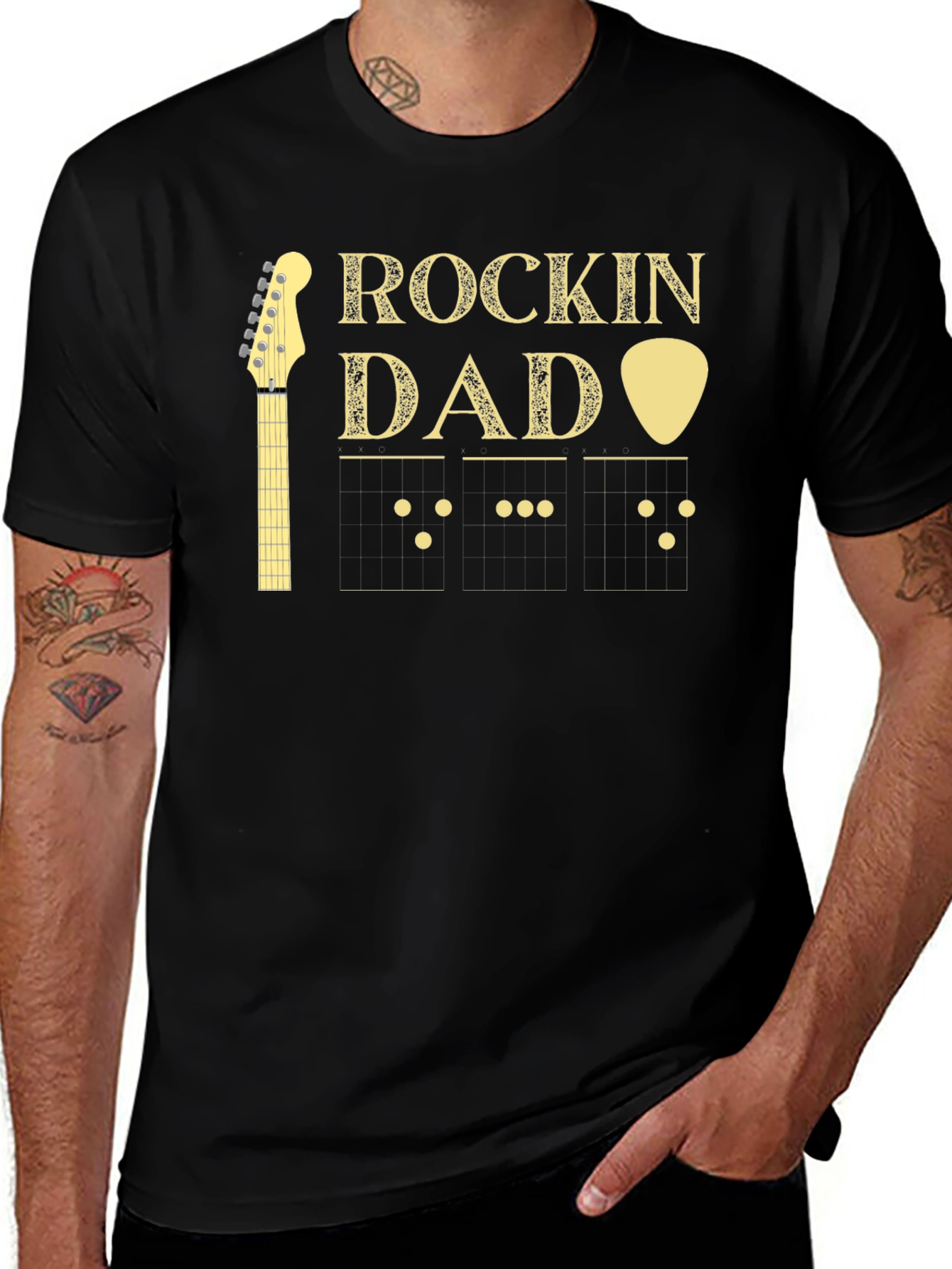 Rockin Dad Guitar T-Shirt