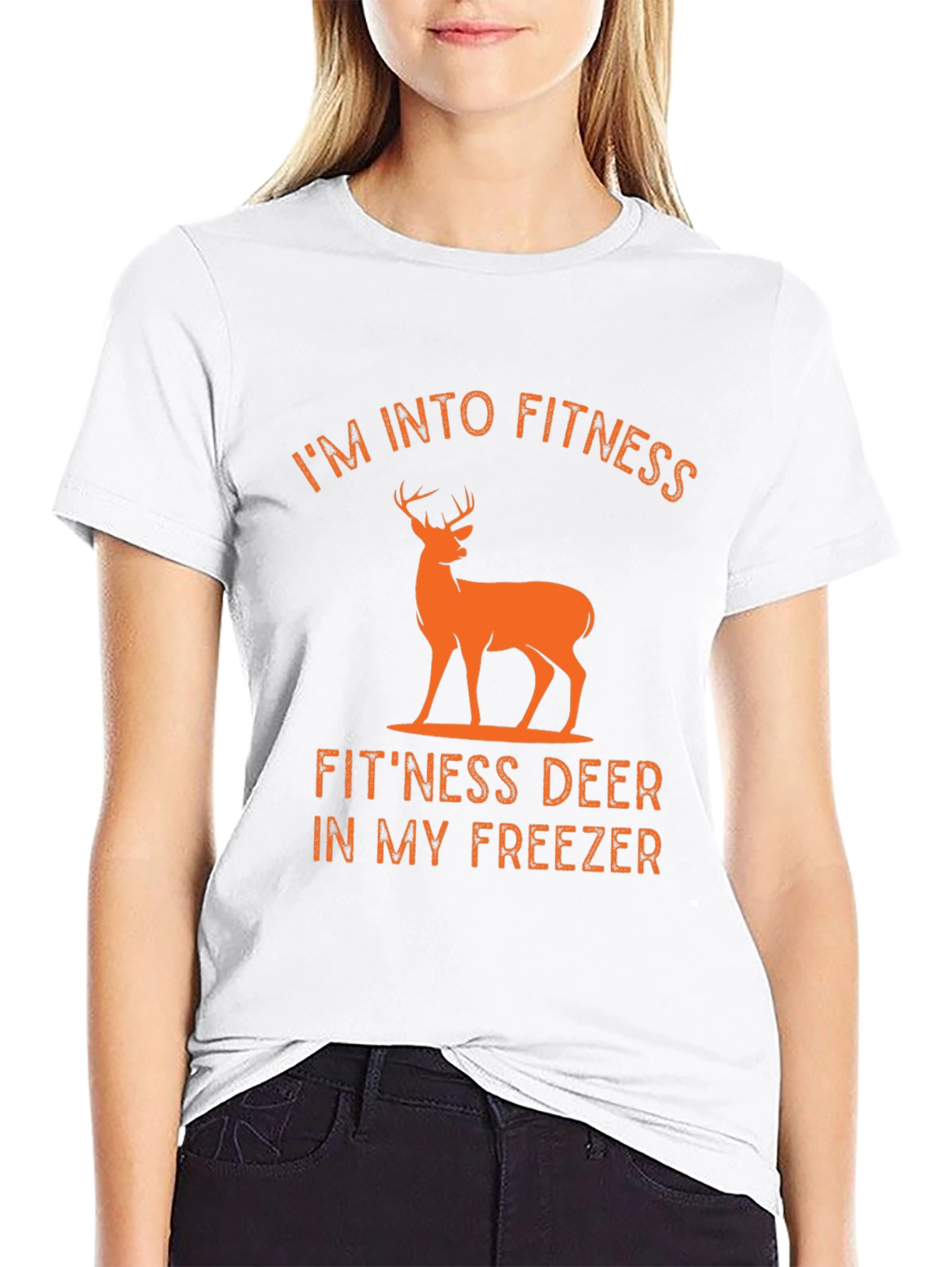Im Into Fitness Fitness Deer T-Shirt