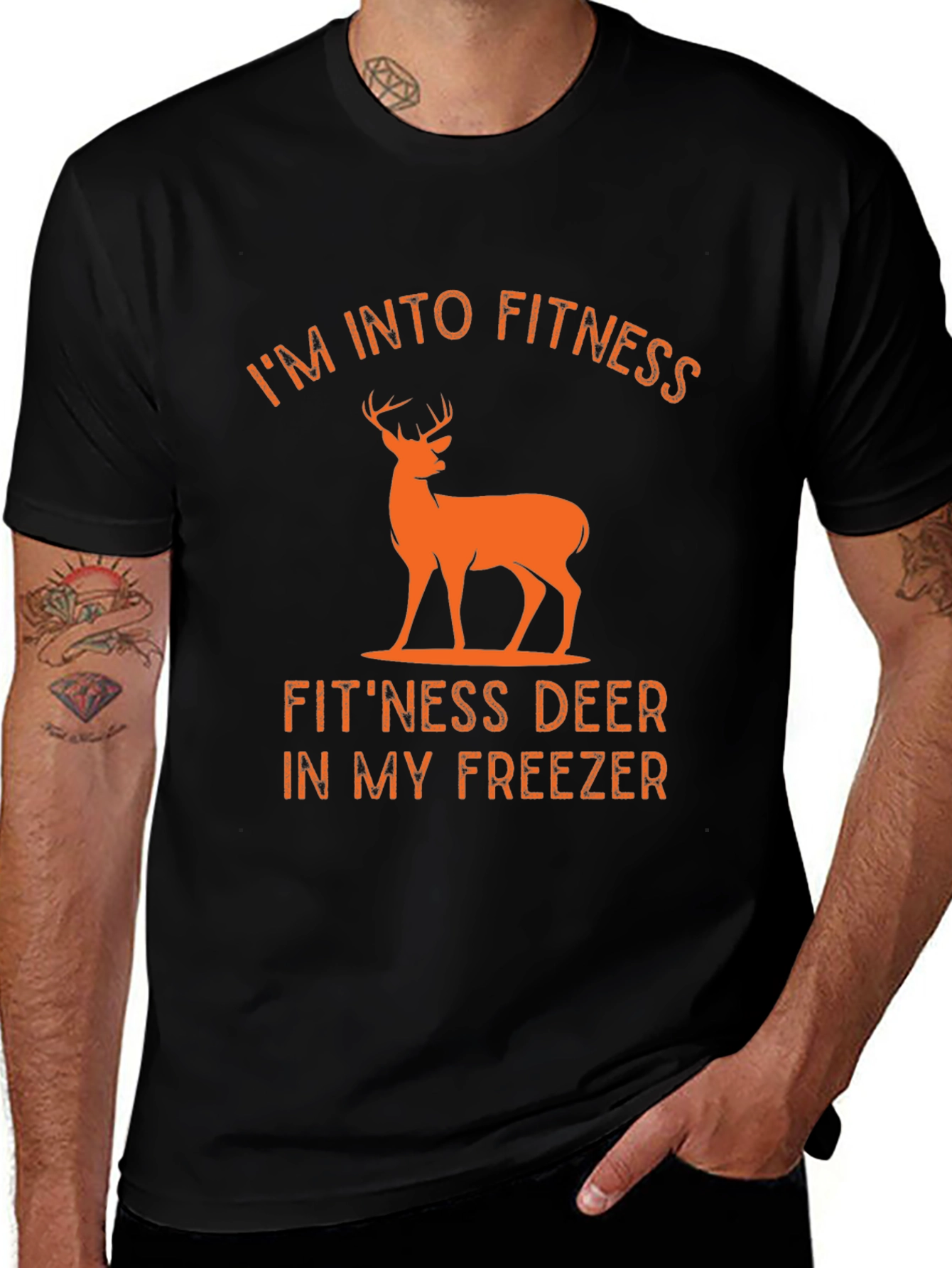Im Into Fitness Fitness Deer T-Shirt