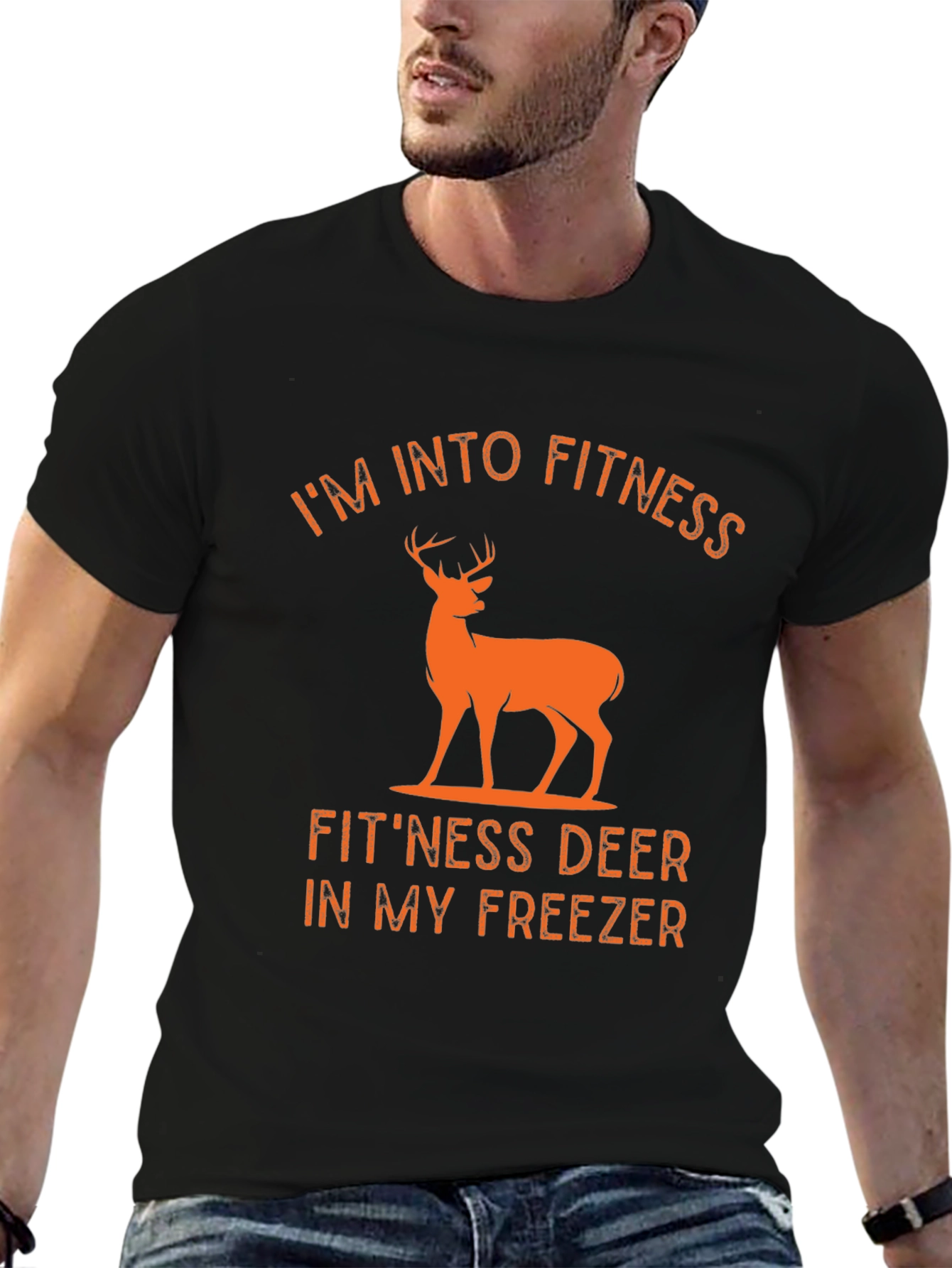 Im Into Fitness Fitness Deer T-Shirt