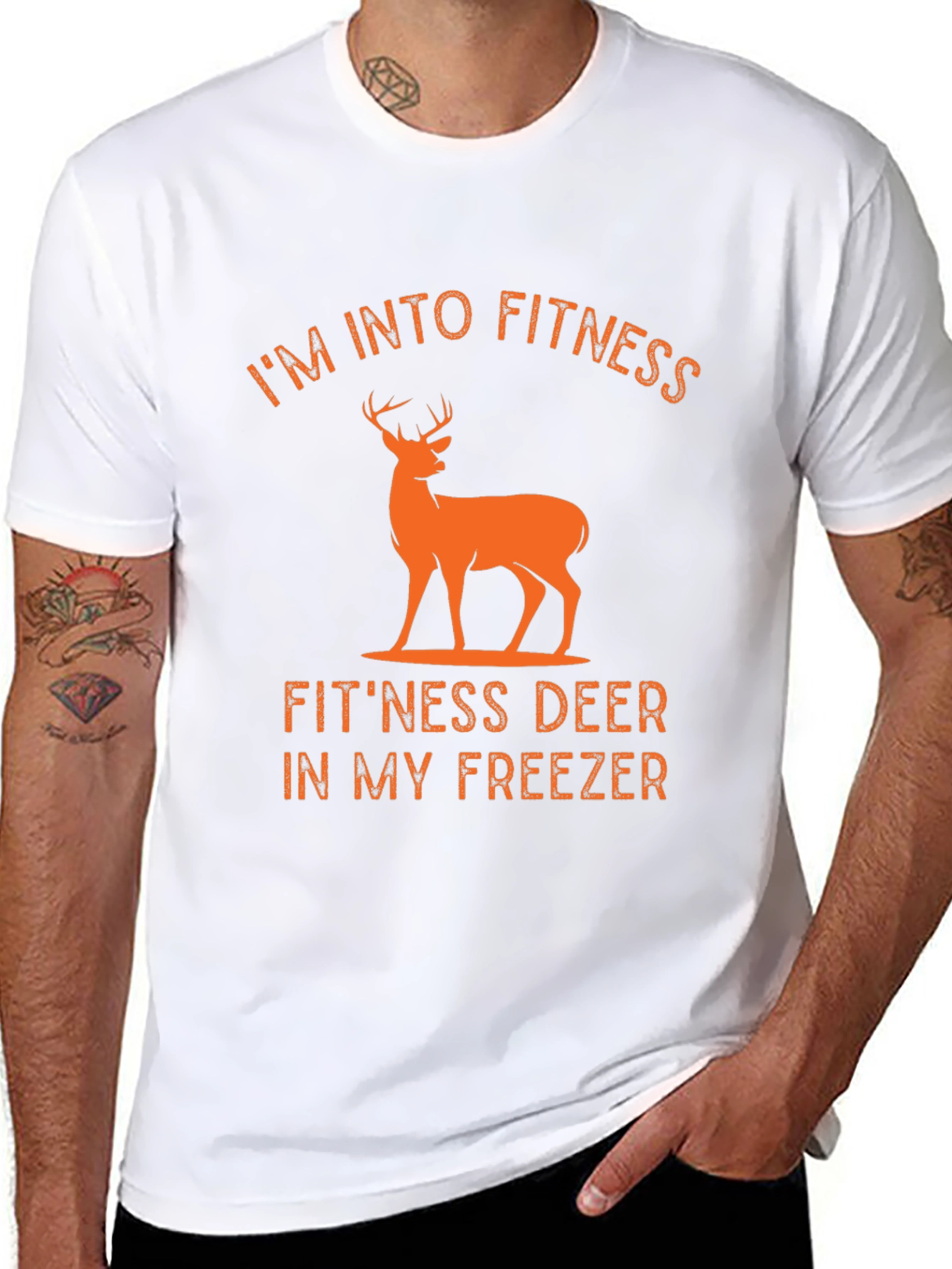 Im Into Fitness Fitness Deer T-Shirt