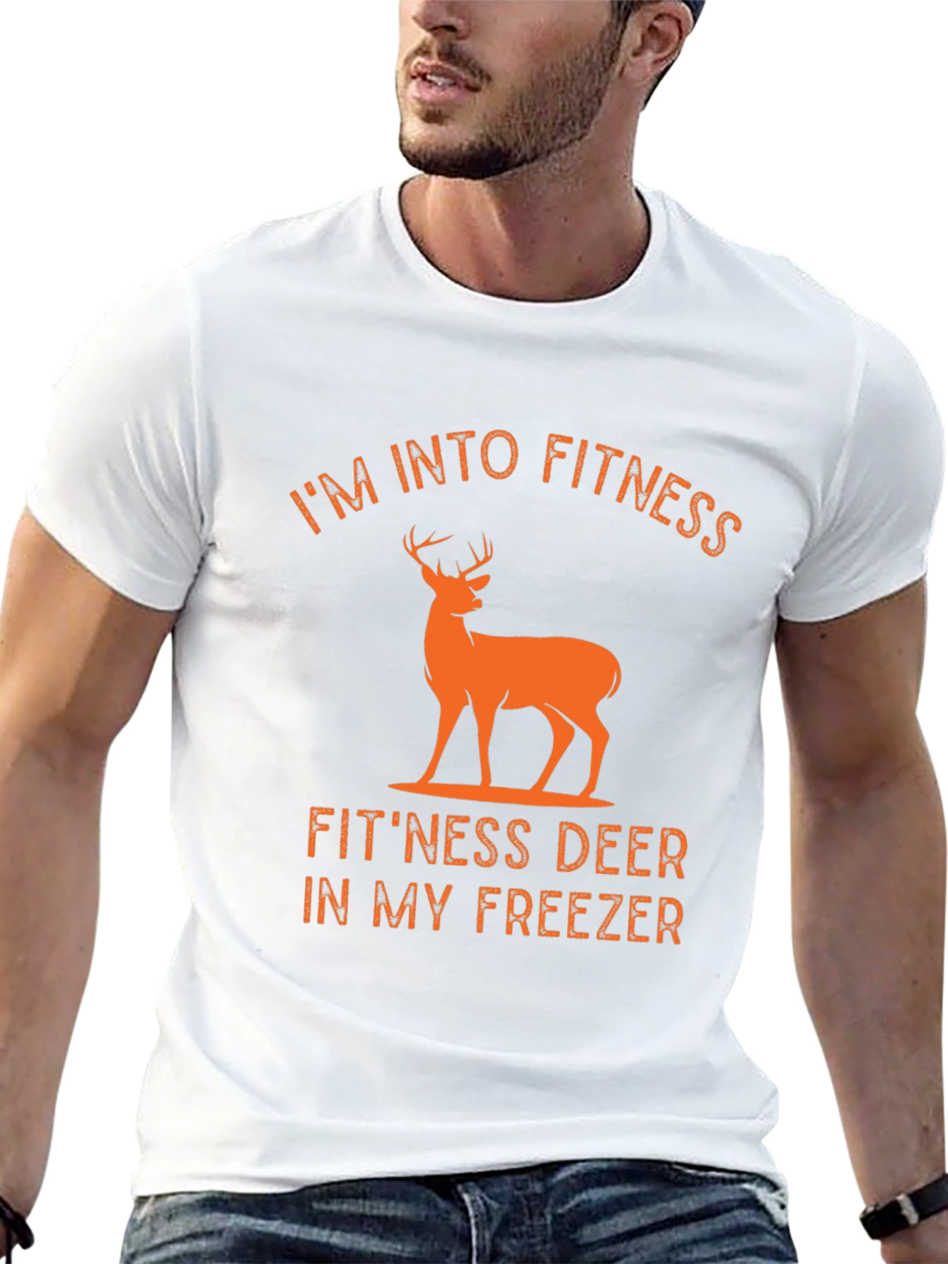 Im Into Fitness Fitness Deer T-Shirt