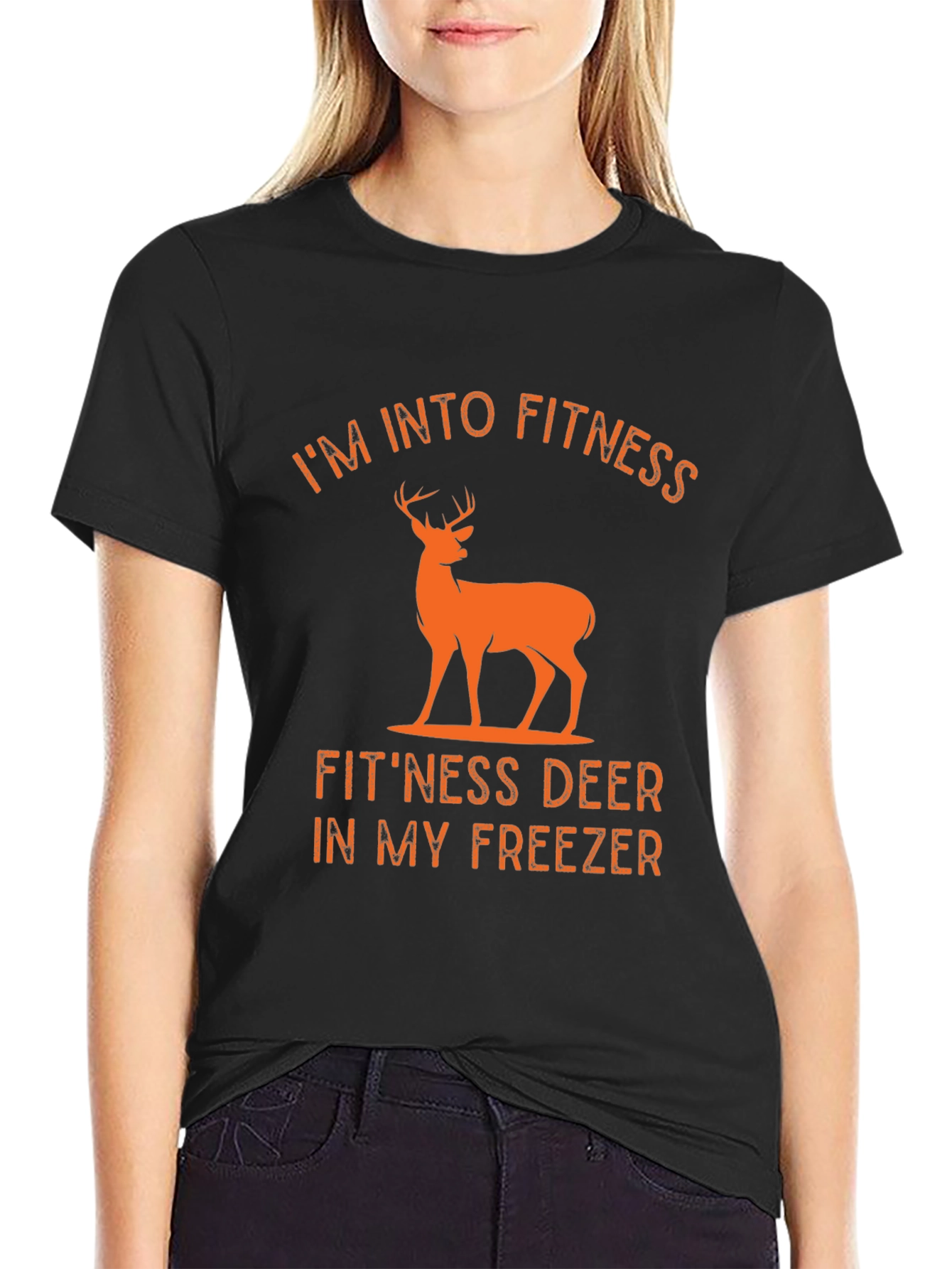 Im Into Fitness Fitness Deer T-Shirt
