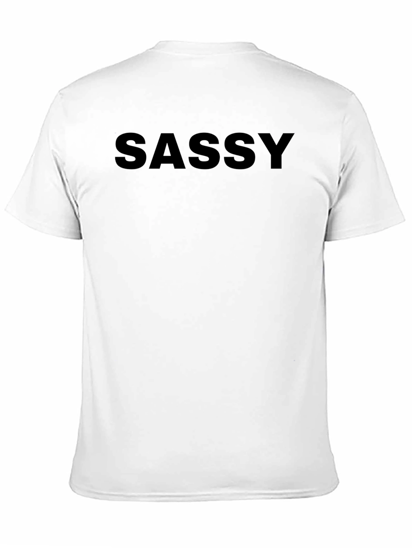 Sassy Black T-Shirt - Stylish Statement Tee