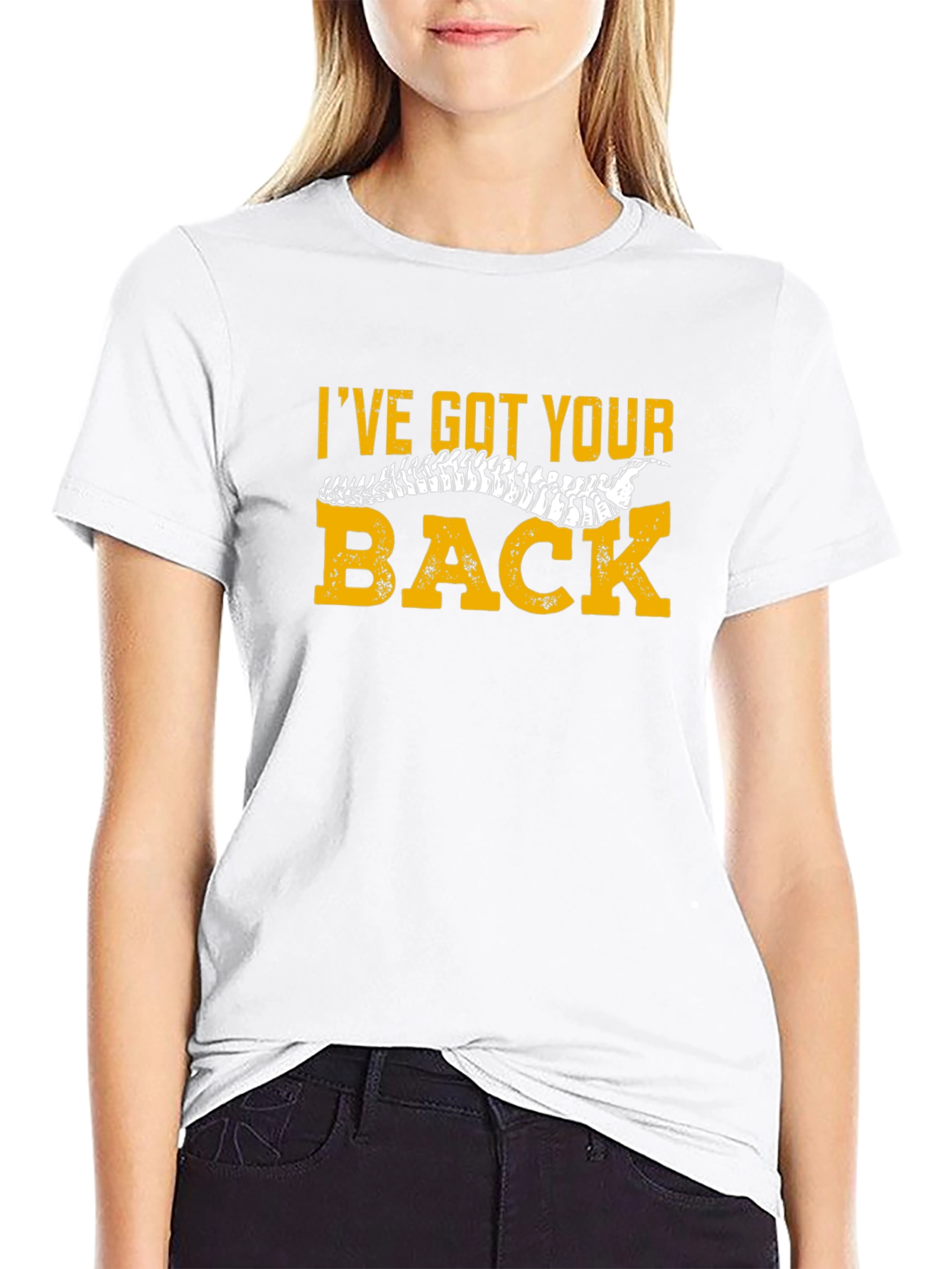 Ive Got Your Back Spine Graphic Tee