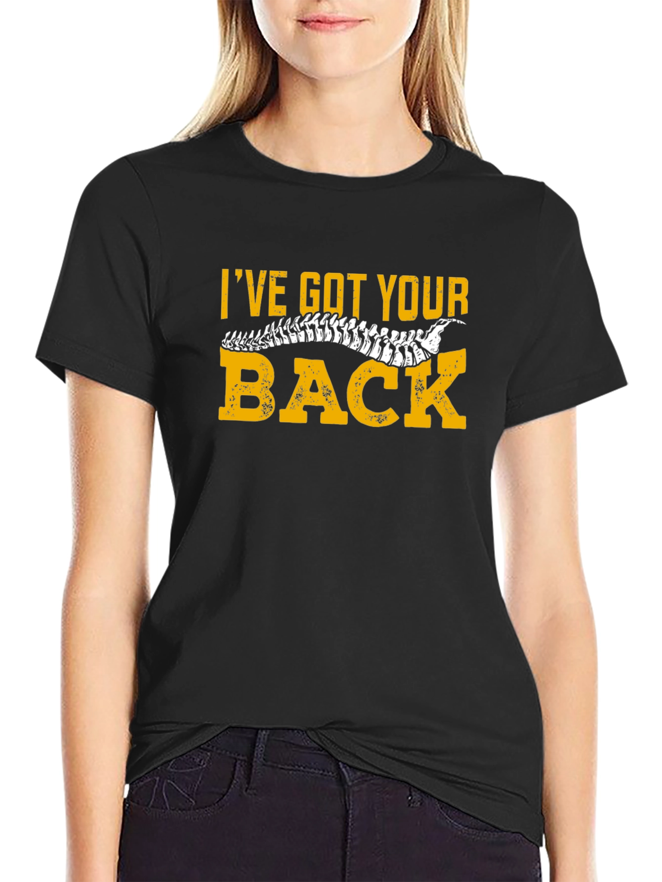 Ive Got Your Back Spine Graphic Tee