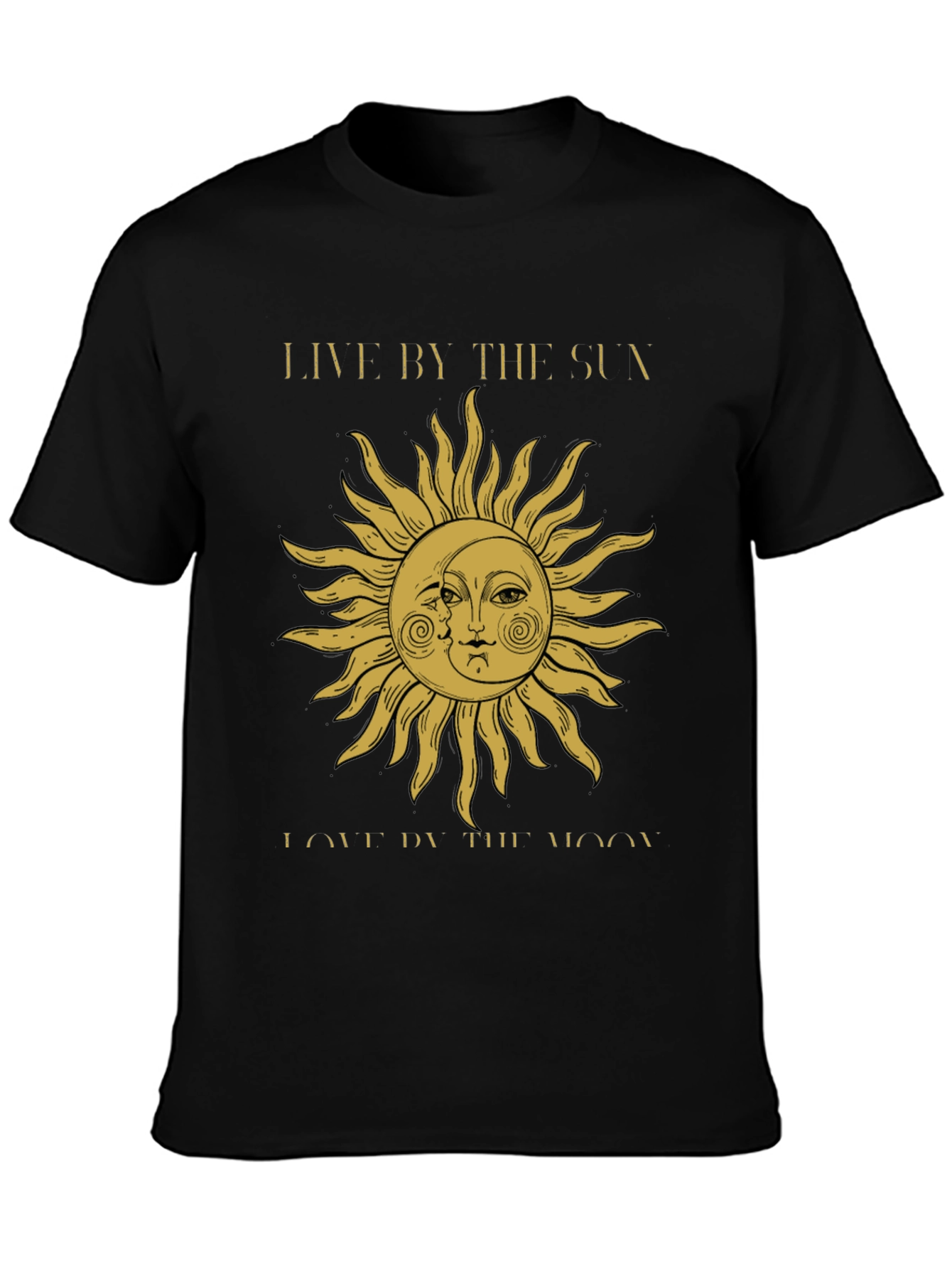 Celestial Sun & Moon Graphic T-Shirt - Unisex Fit