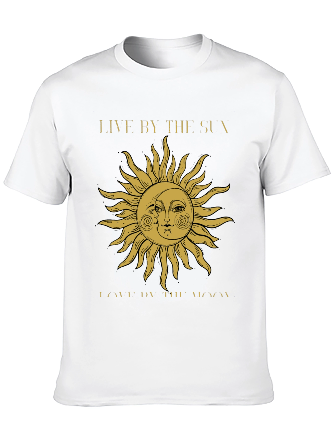 Celestial Sun & Moon Graphic T-Shirt - Unisex Fit