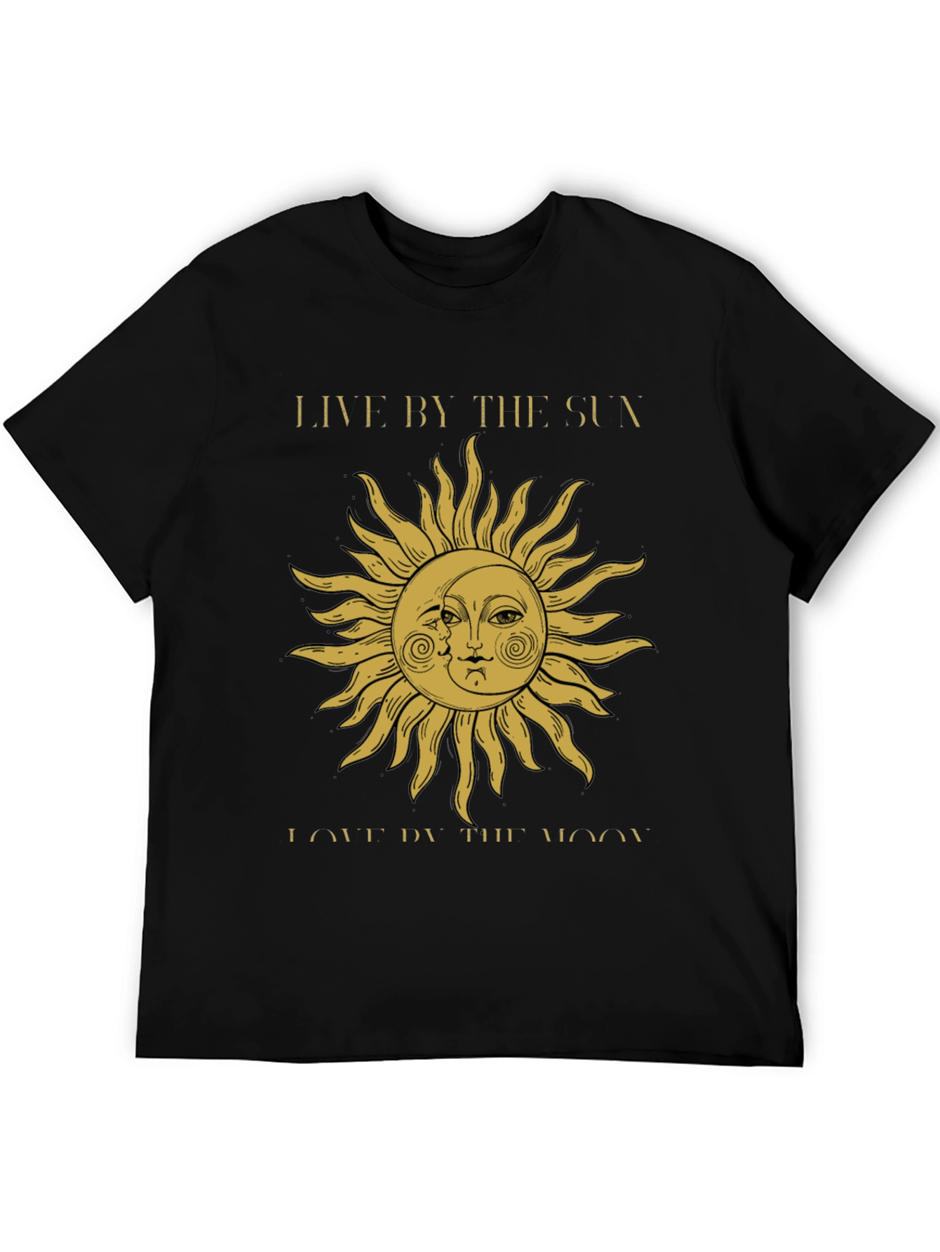 Celestial Sun & Moon Graphic T-Shirt - Unisex Fit