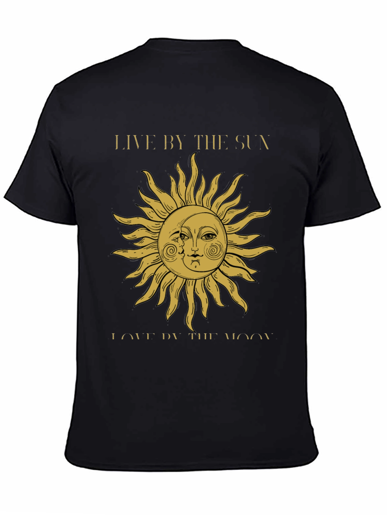 Celestial Sun & Moon Graphic T-Shirt - Unisex Fit