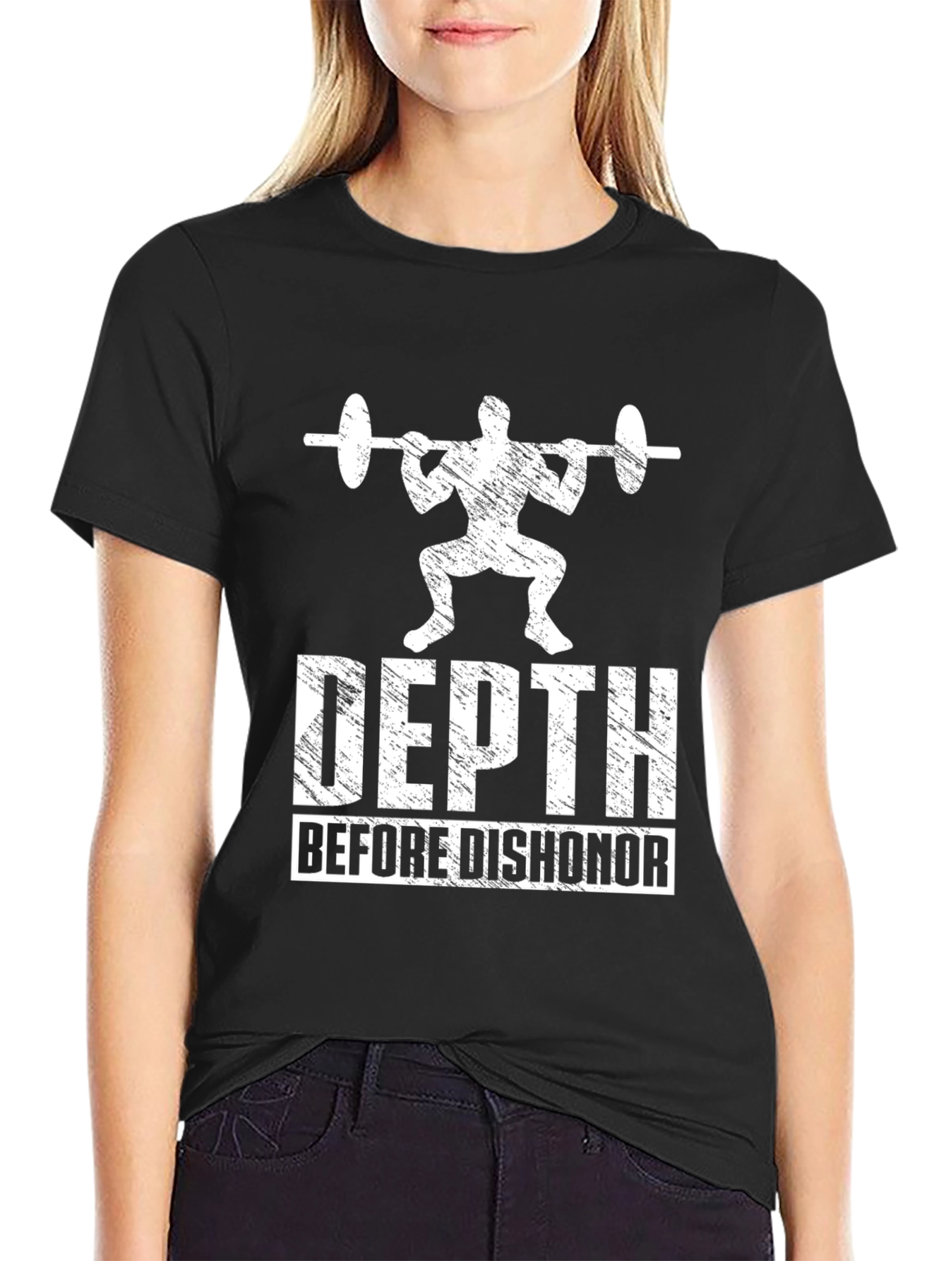 Depth Before Dishonor Gym T-Shirt