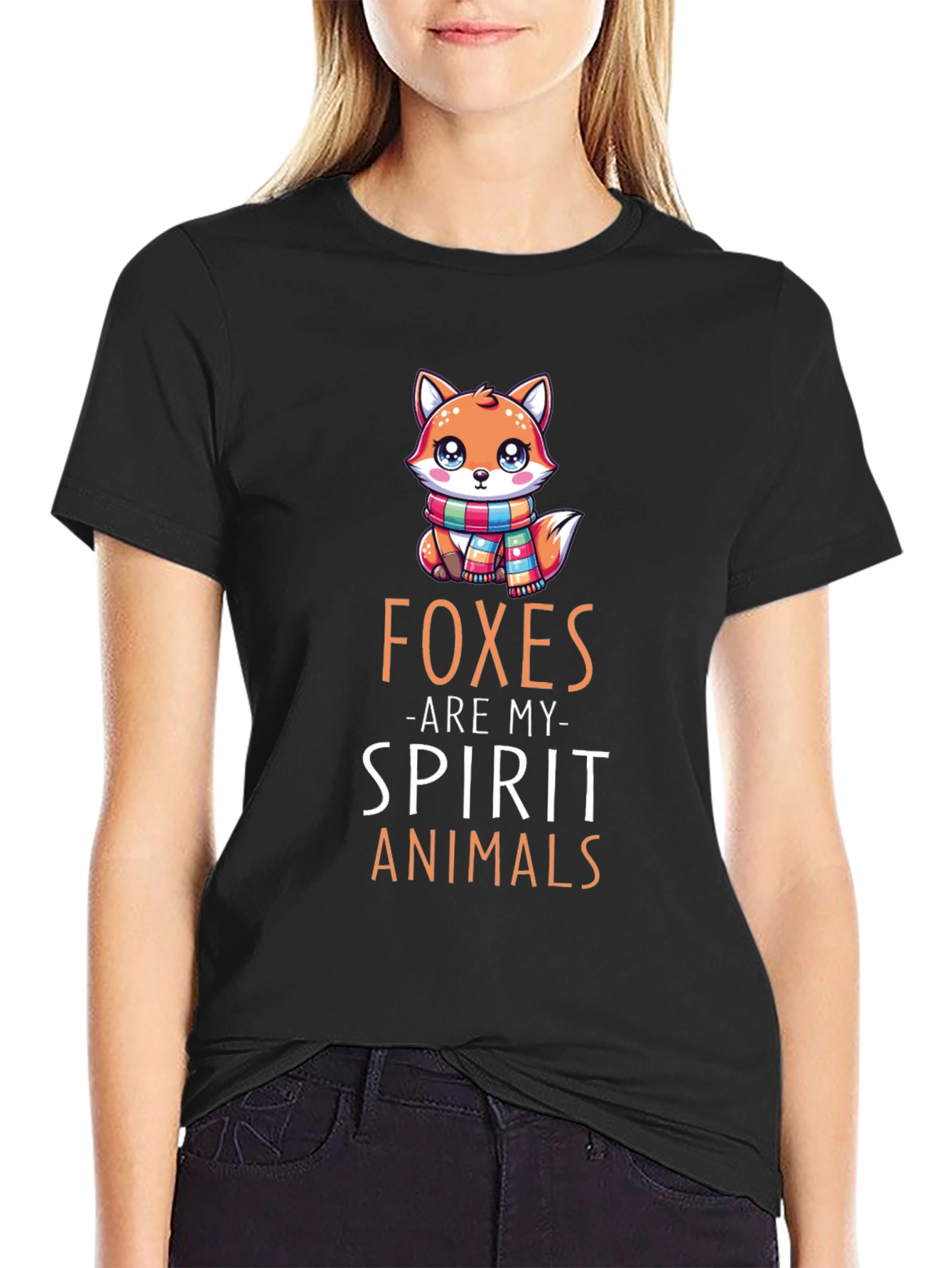 Foxes Are My Spirit Animals Graphic Tee