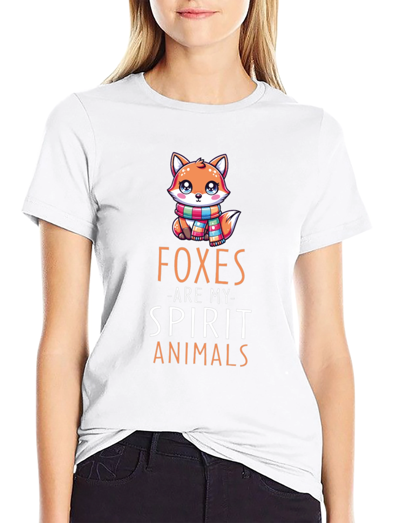 Foxes Are My Spirit Animals Graphic Tee