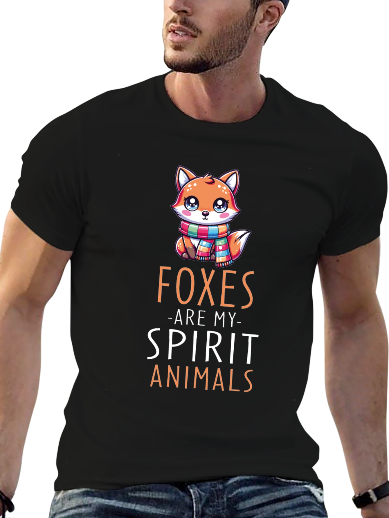 Foxes Are My Spirit Animals Graphic Tee