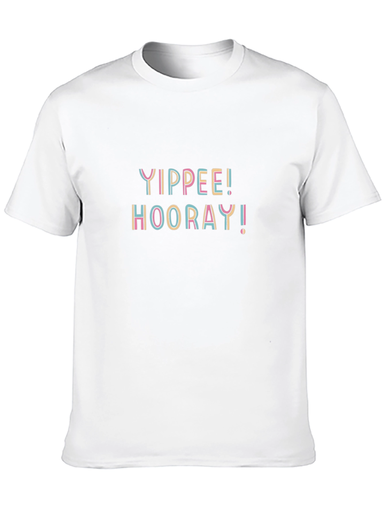 Yippee Hooray Black Graphic Tee