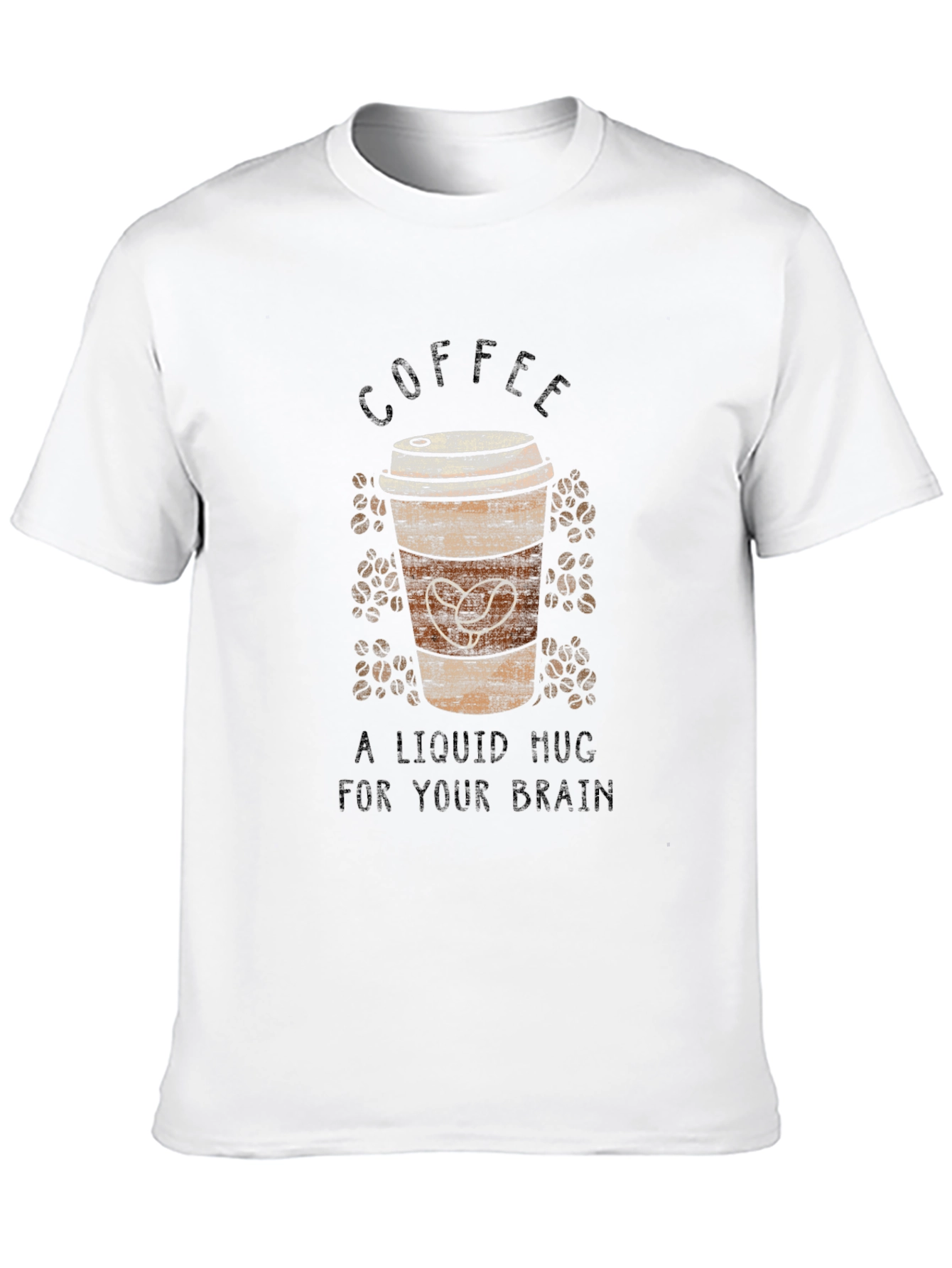 Coffee T-Shirt - Liquid Mug for Your Brain