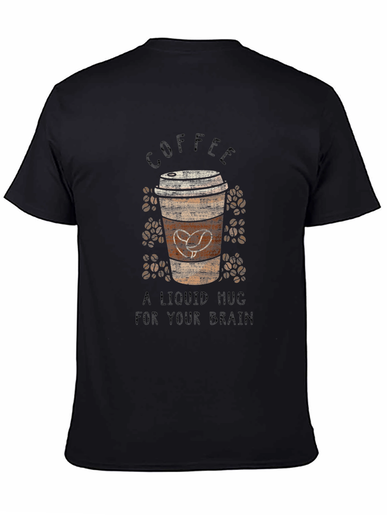 Coffee T-Shirt - Liquid Mug for Your Brain