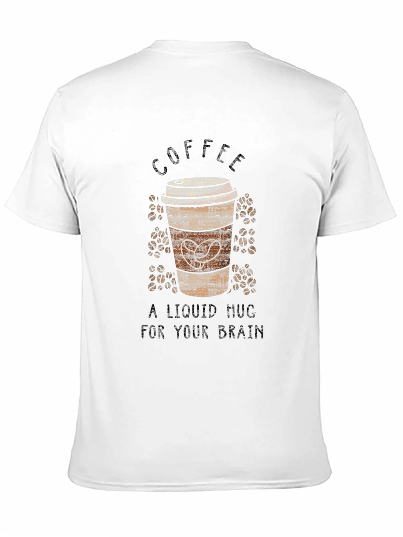 Coffee T-Shirt - Liquid Mug for Your Brain
