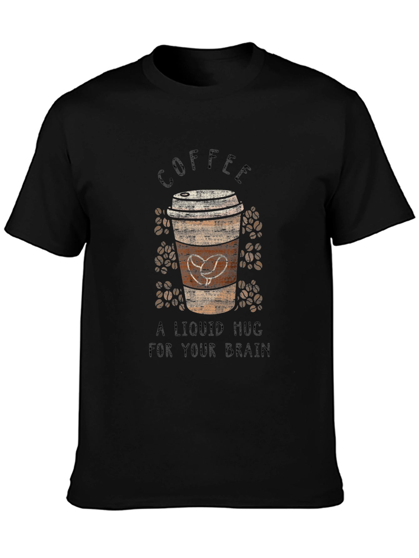 Coffee T-Shirt - Liquid Mug for Your Brain