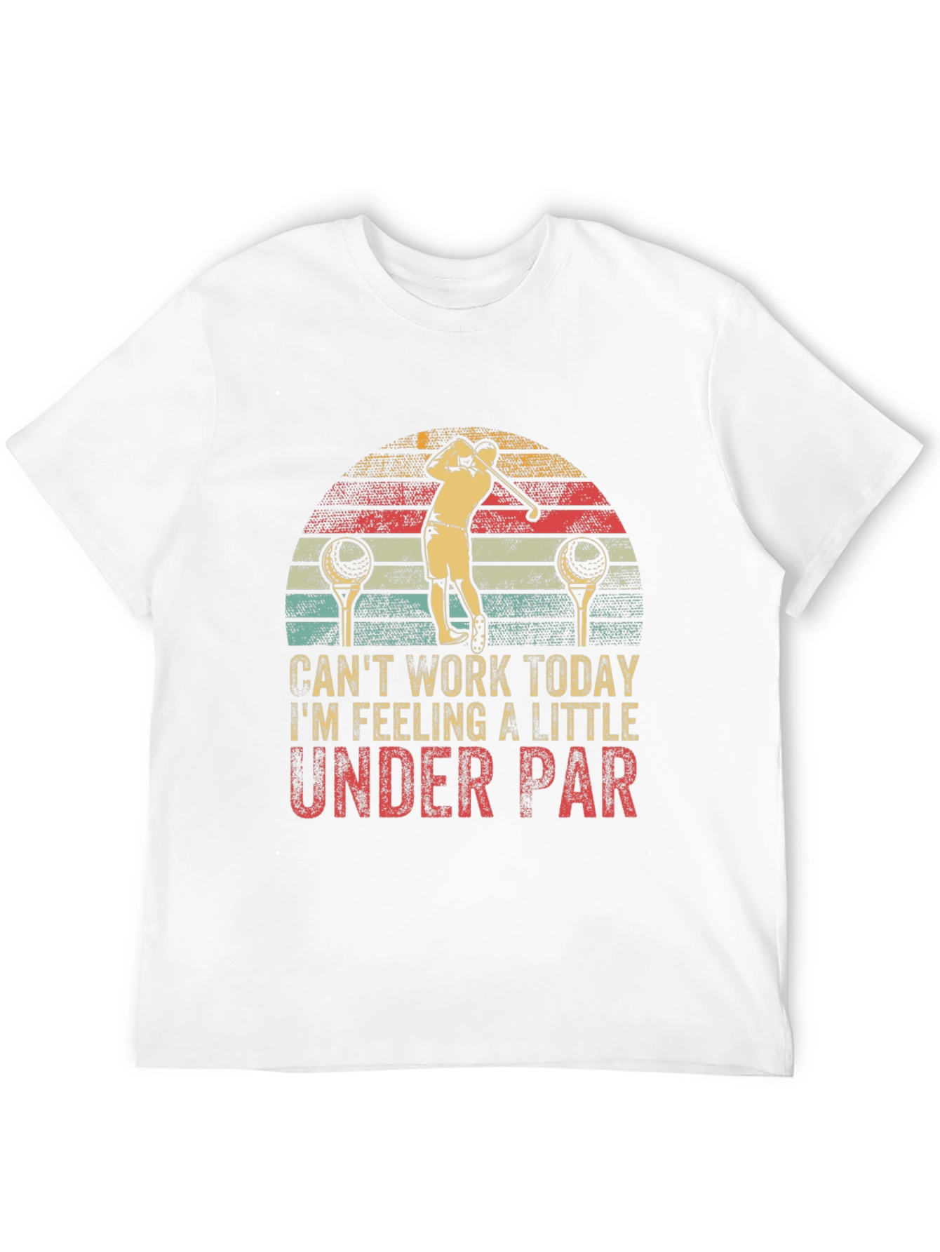 Funny Golf T-Shirt - Under Par Design