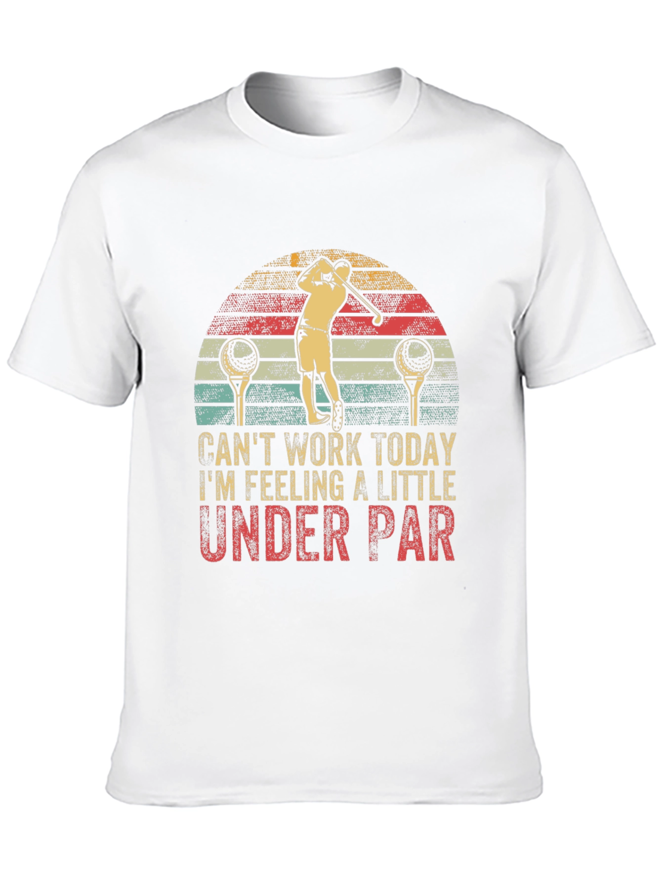 Funny Golf T-Shirt - Under Par Design