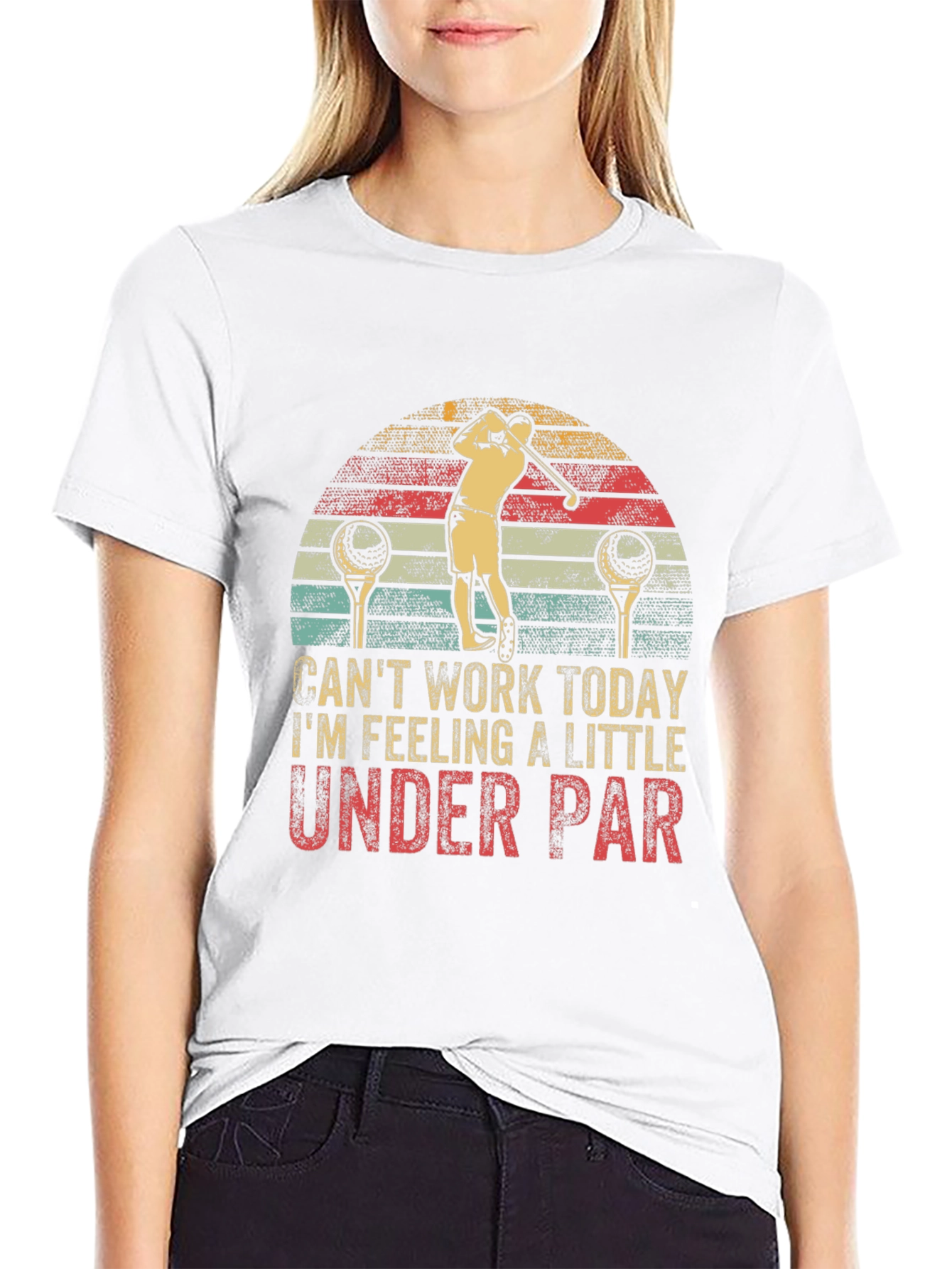 Funny Golf T-Shirt - Under Par Design
