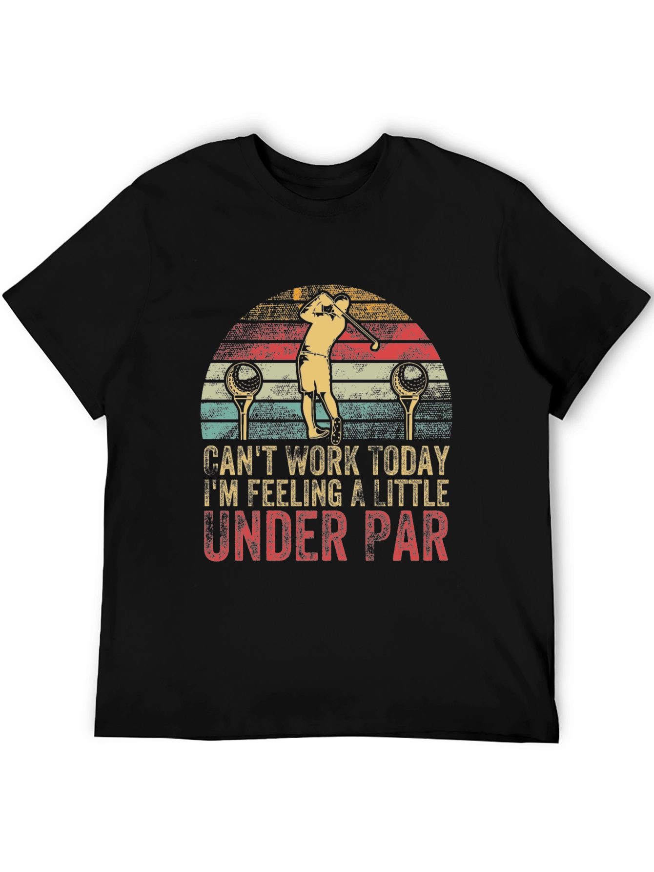 Funny Golf T-Shirt - Under Par Design
